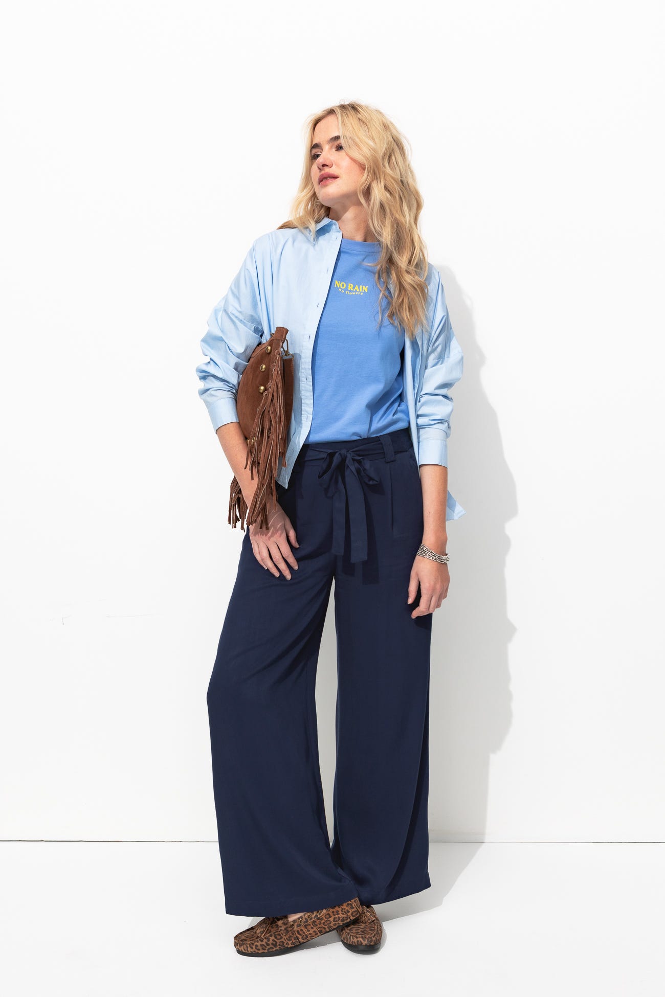 Pantalon large et fluide Femme
