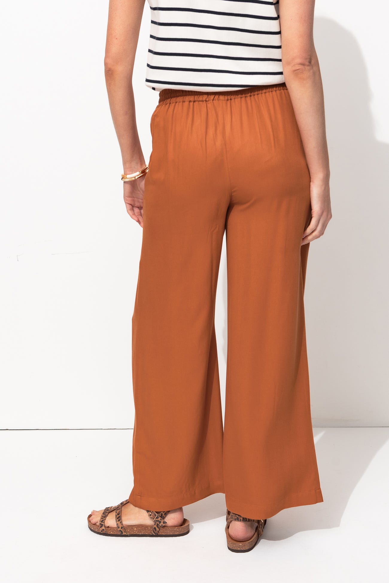 Pantalon large et fluide Femme
