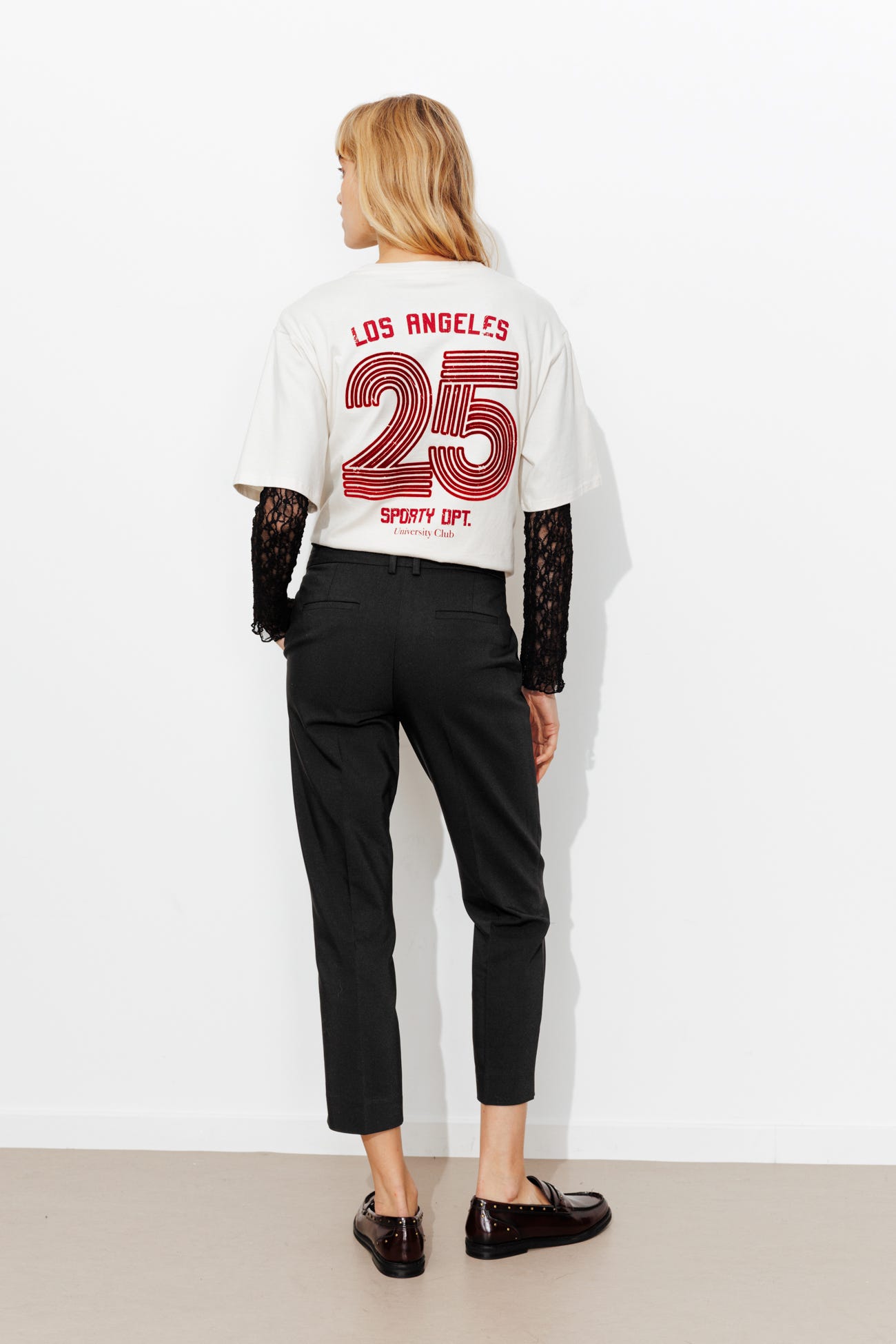 Pantaloni a sigaretta t. unita