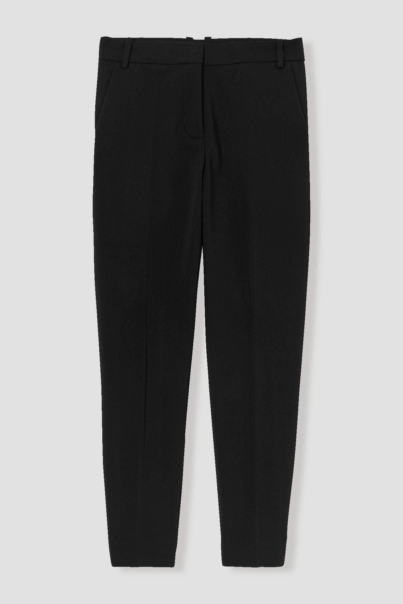 Pantalon cigarette uni Femme