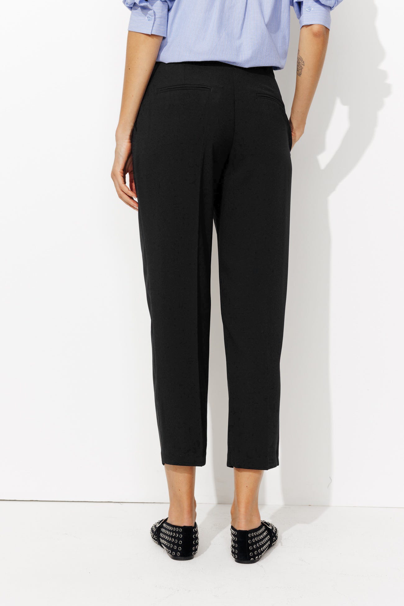 Pantalón pinzas 7/8