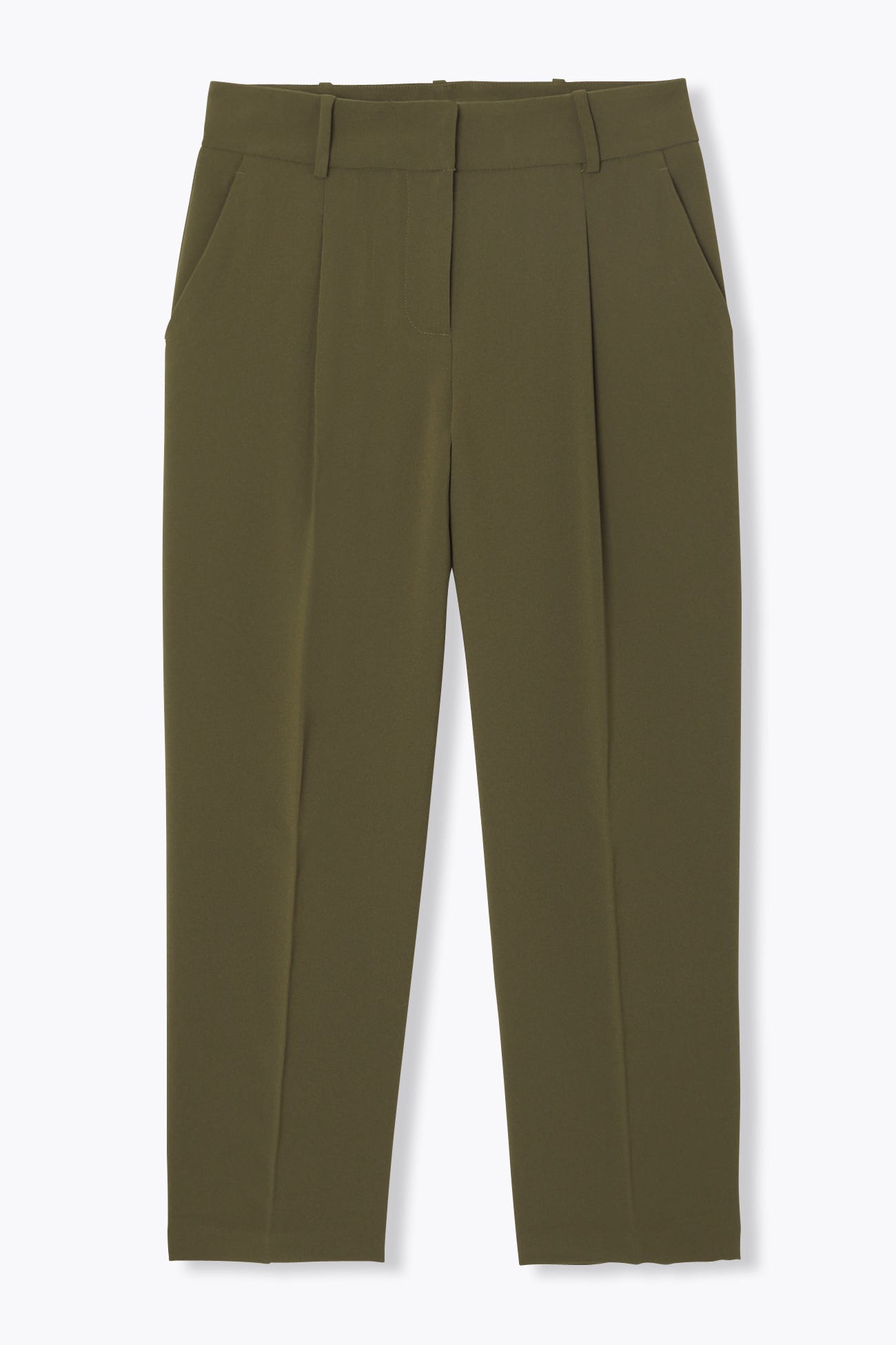 Pantalon à pinces 7/8è Femme