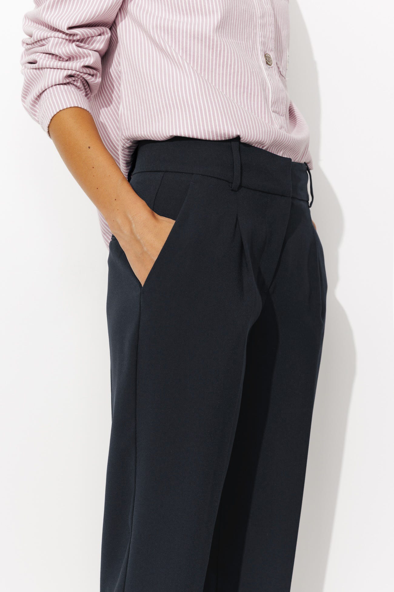 Pantalon à pinces 7/8è Femme