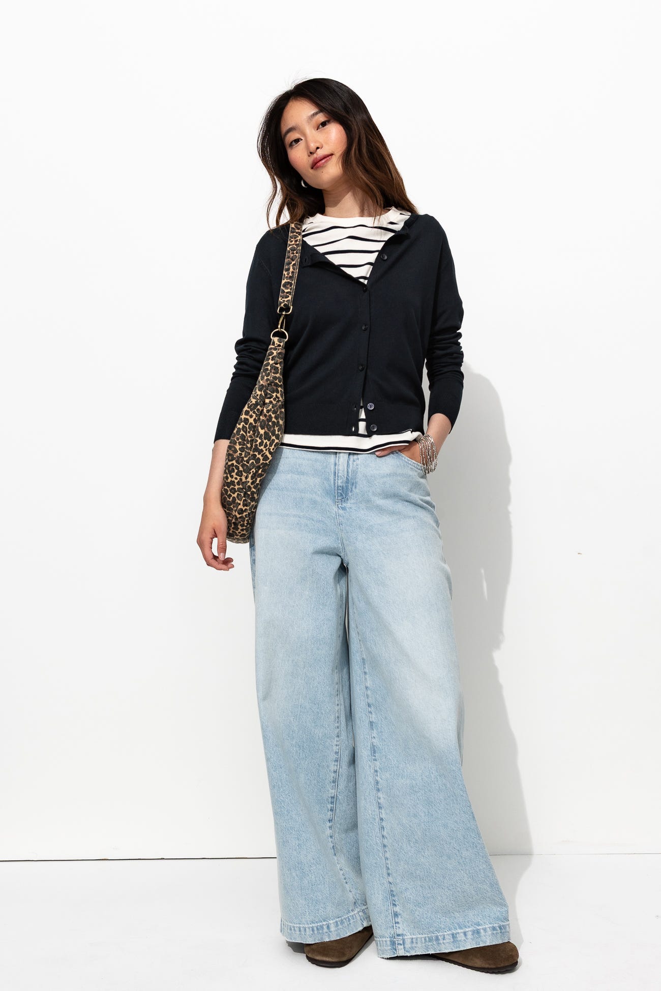 Gilet fin boutonné éco-conçu