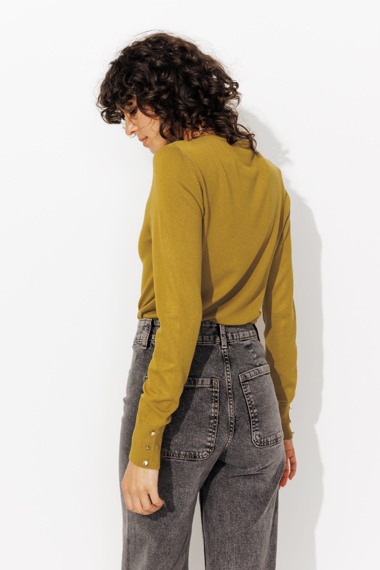 Pull col rond éco-conçu