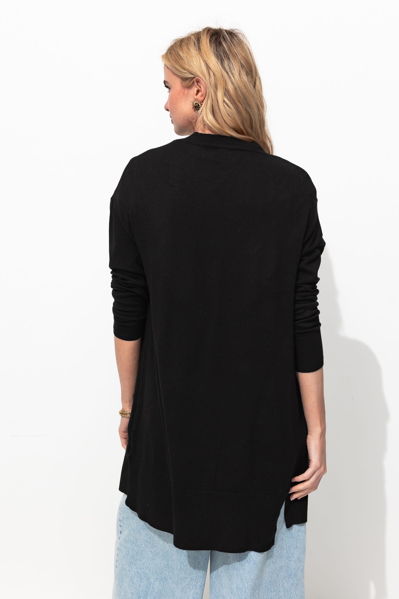 Long gilet fin éco-conçu