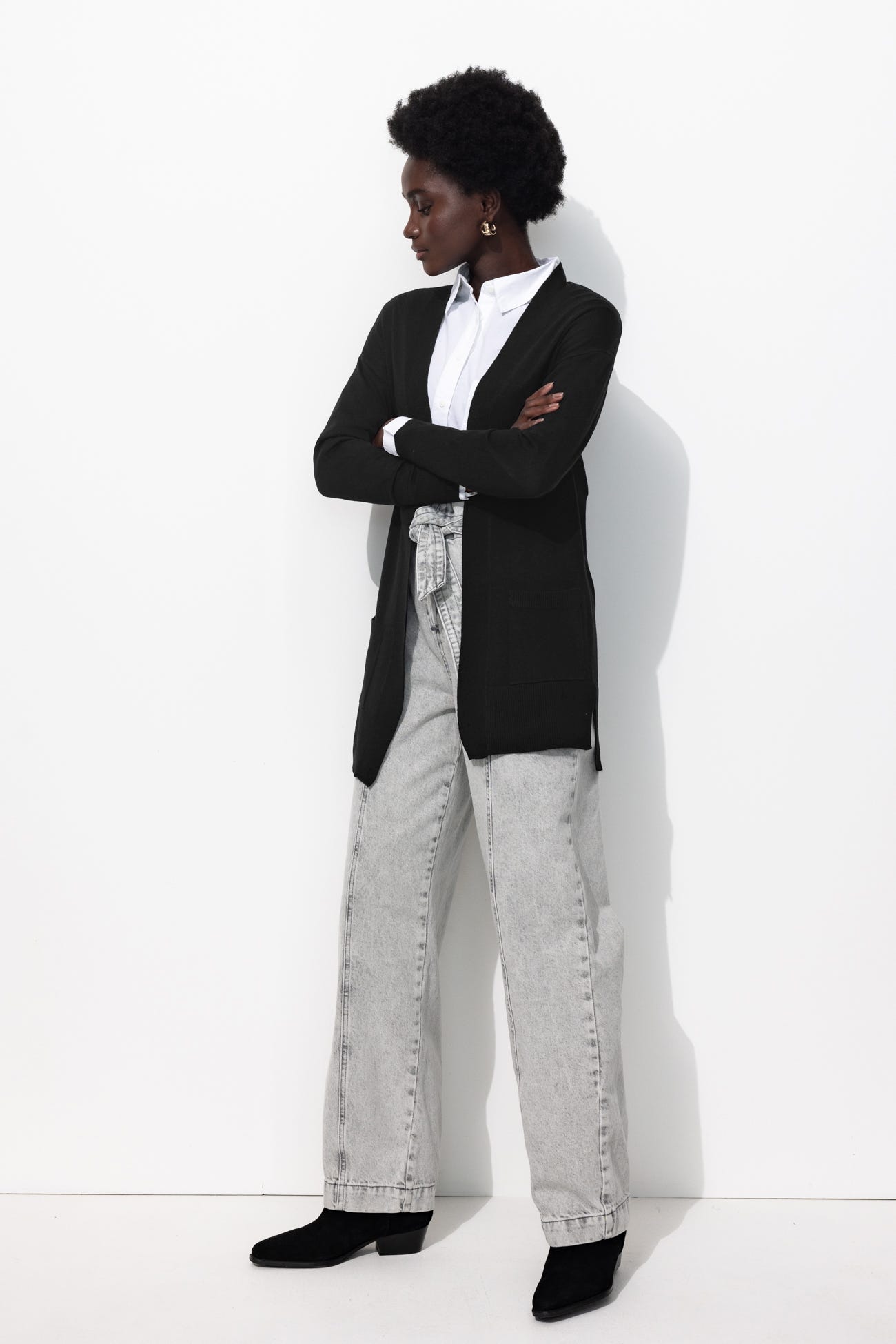 Maxi cardigan eco design