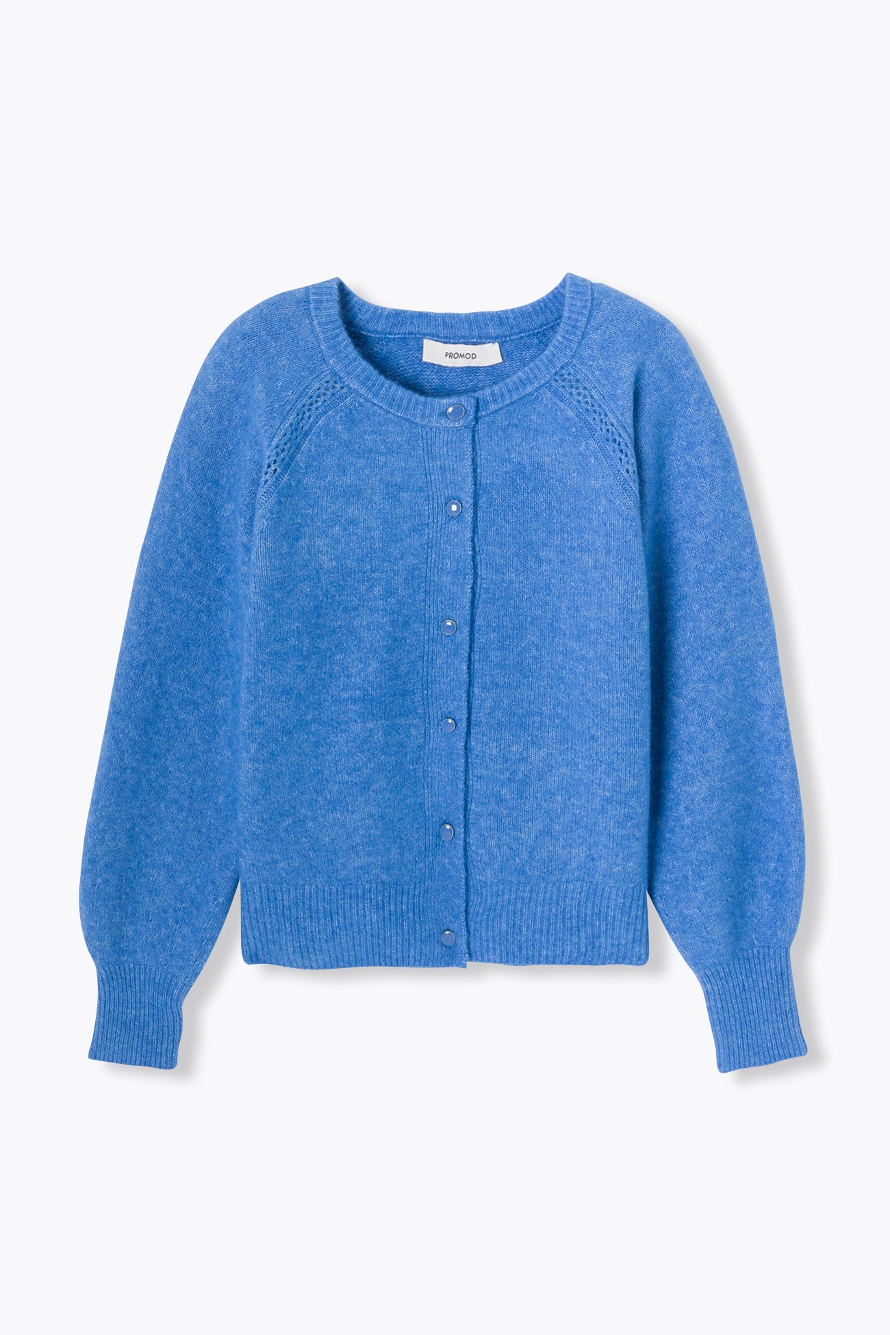 Cardigan mit rundem Kragen