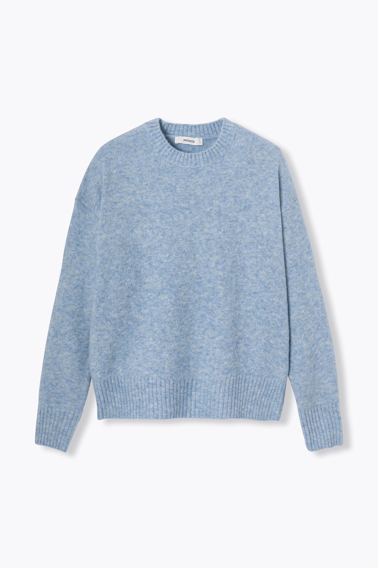 Short round-neck jumper