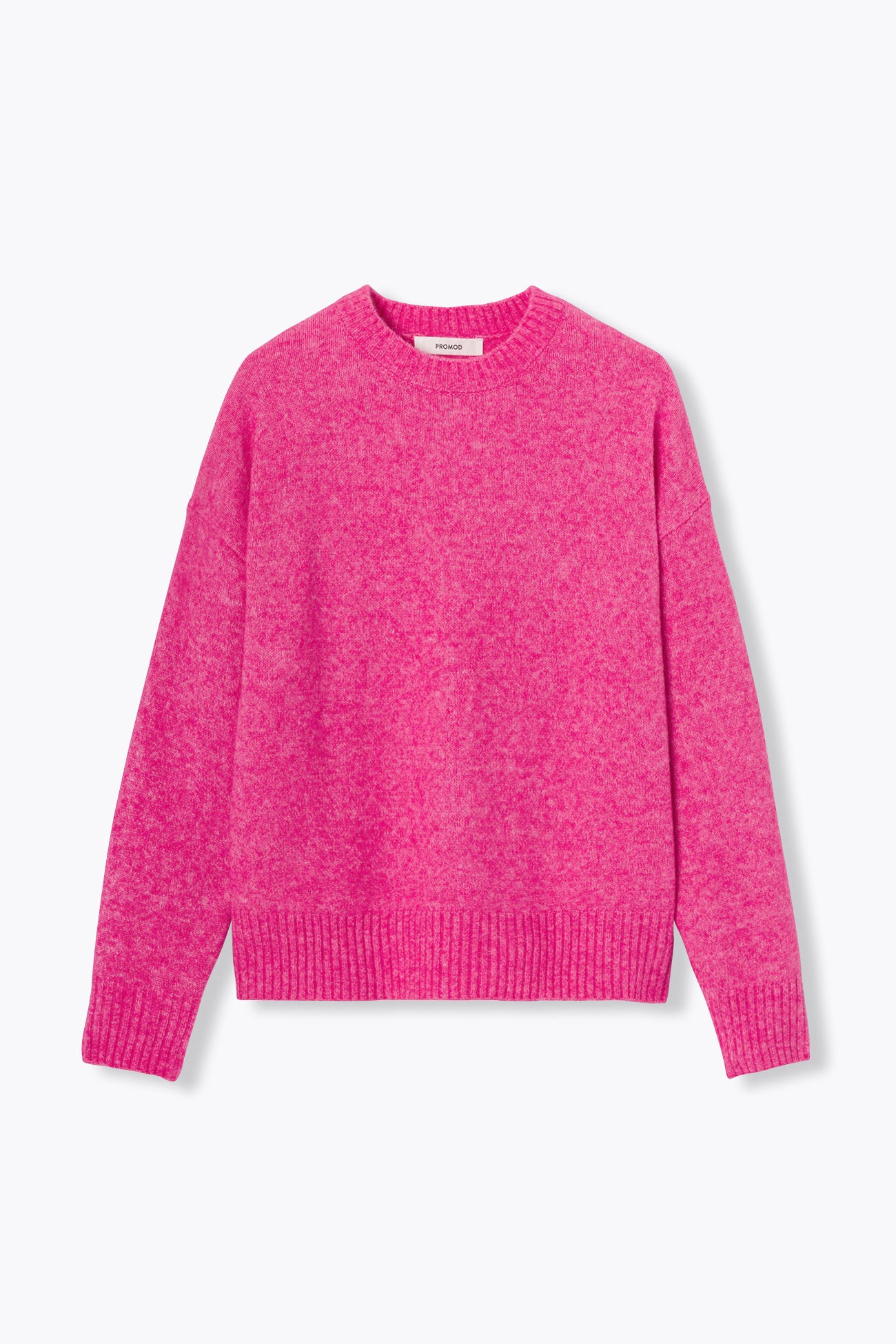 Short round-neck jumper