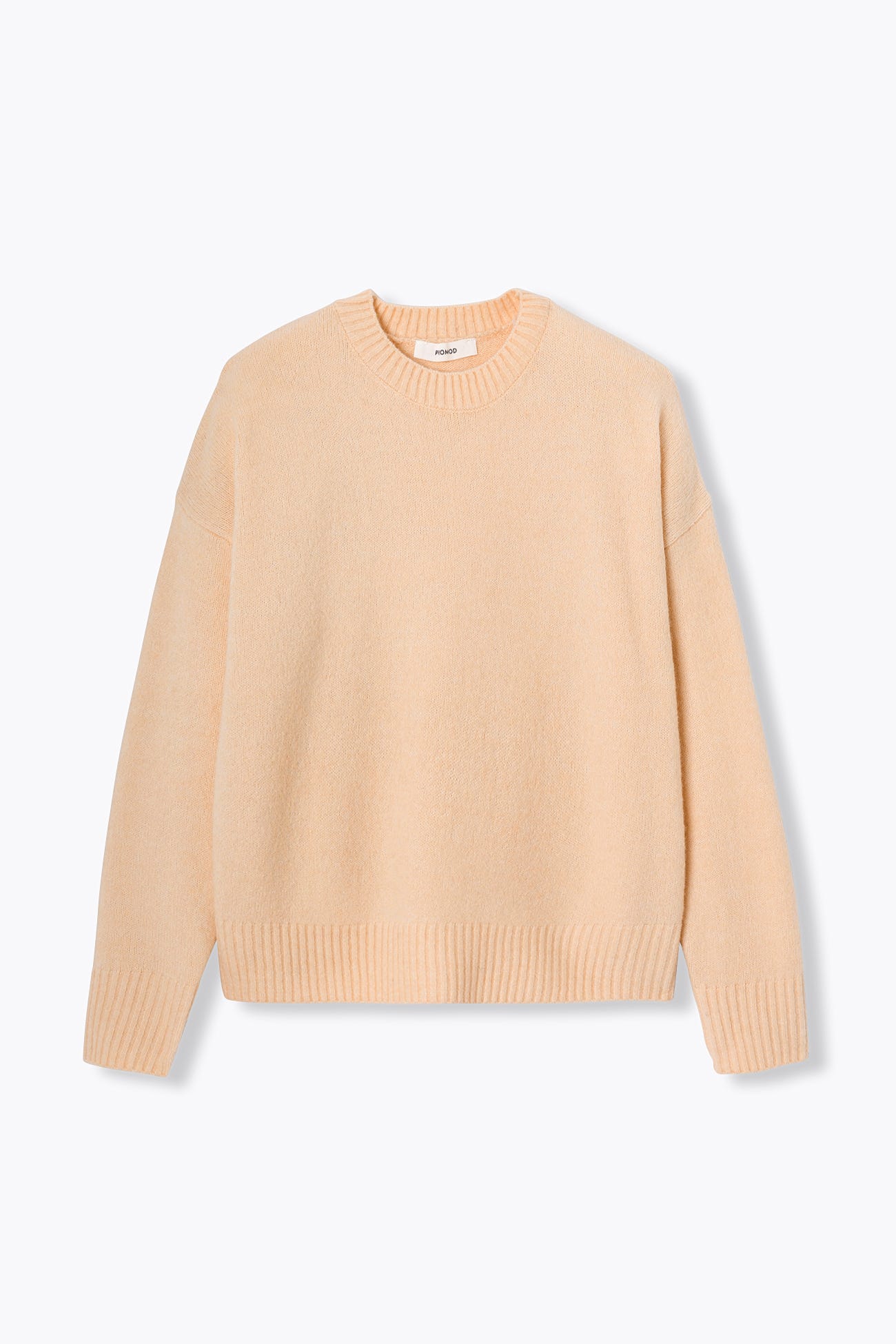 Short round-neck jumper