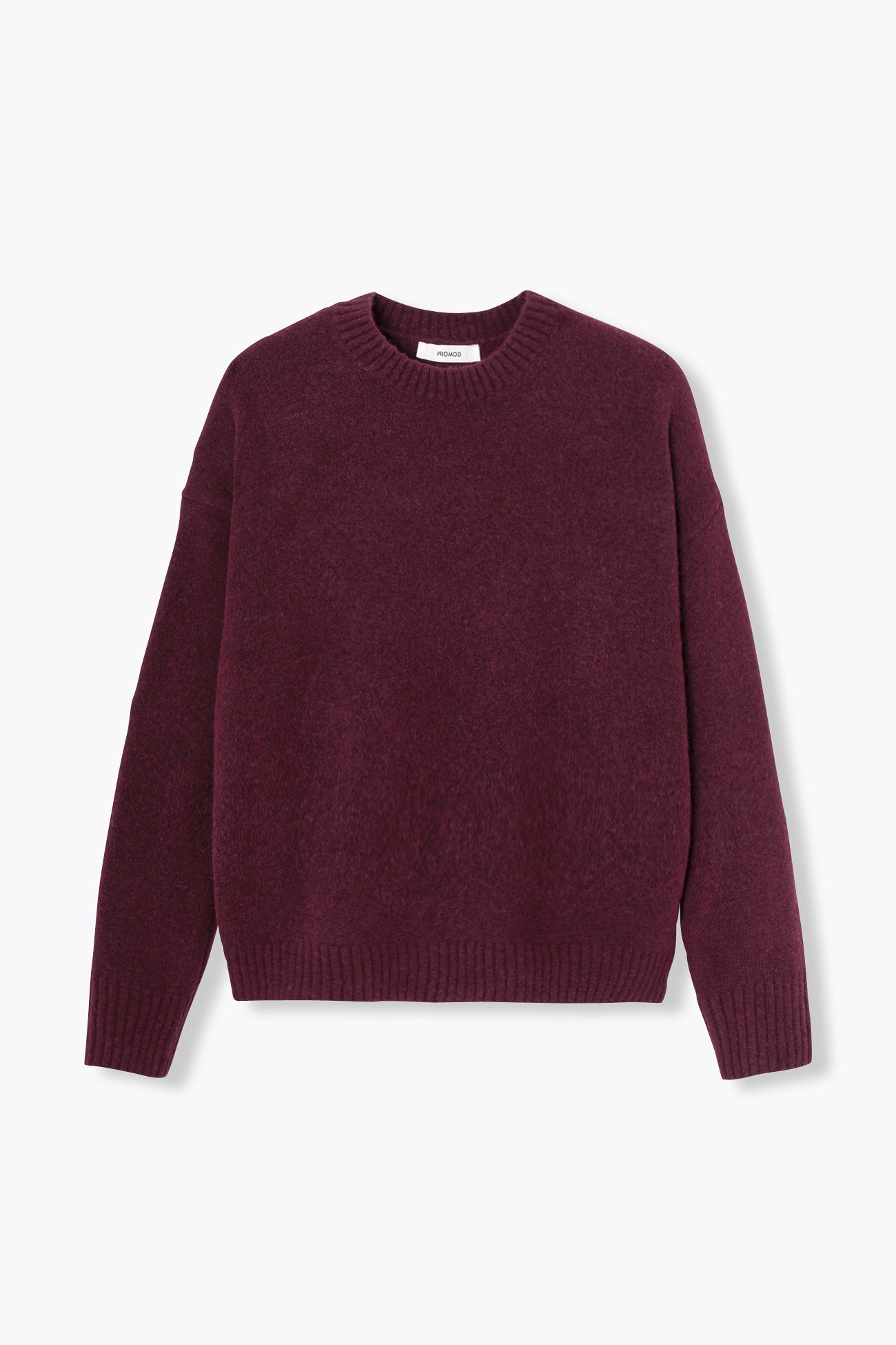 Short round-neck jumper