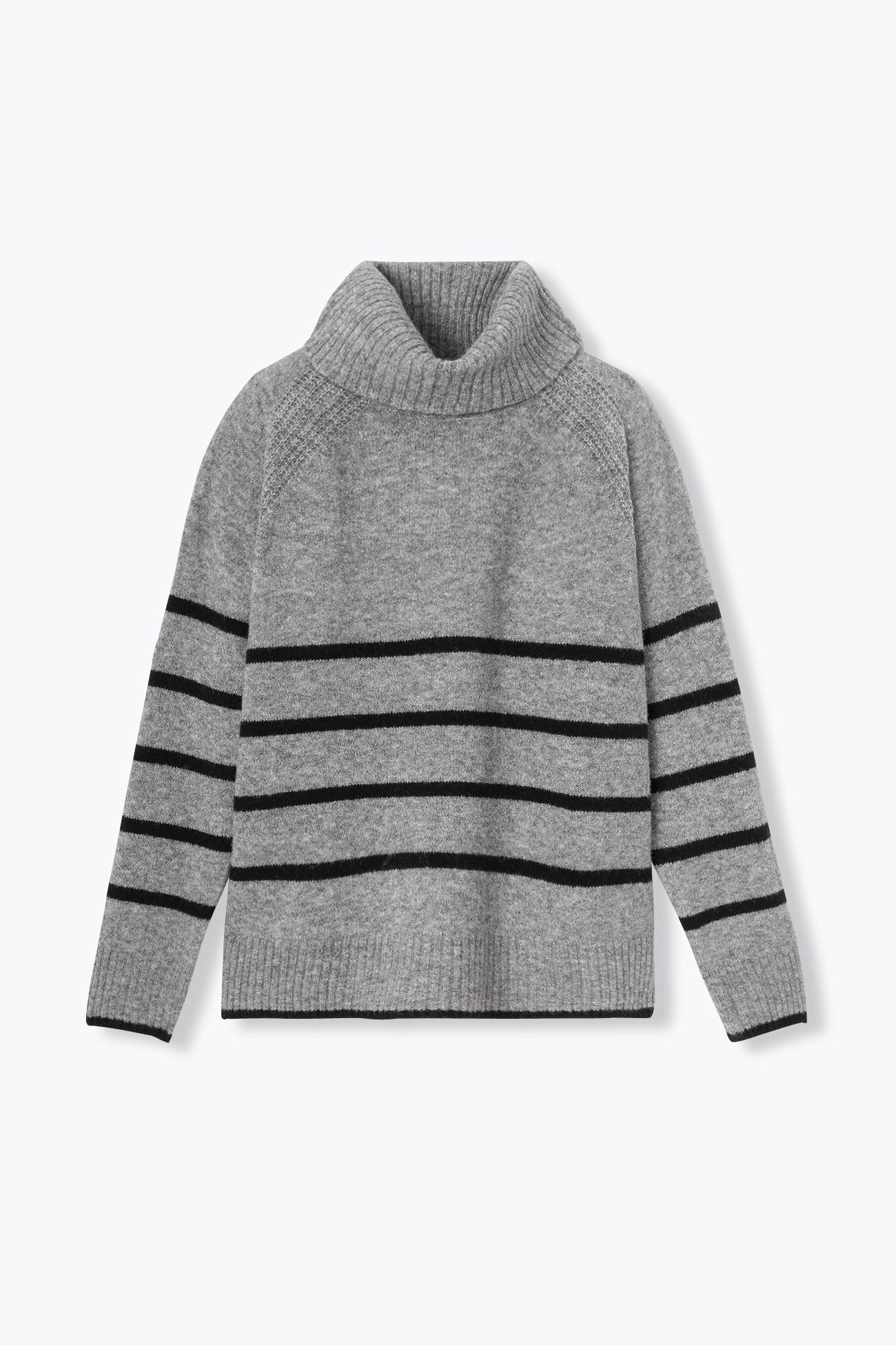 Pull col roulé marin Femme