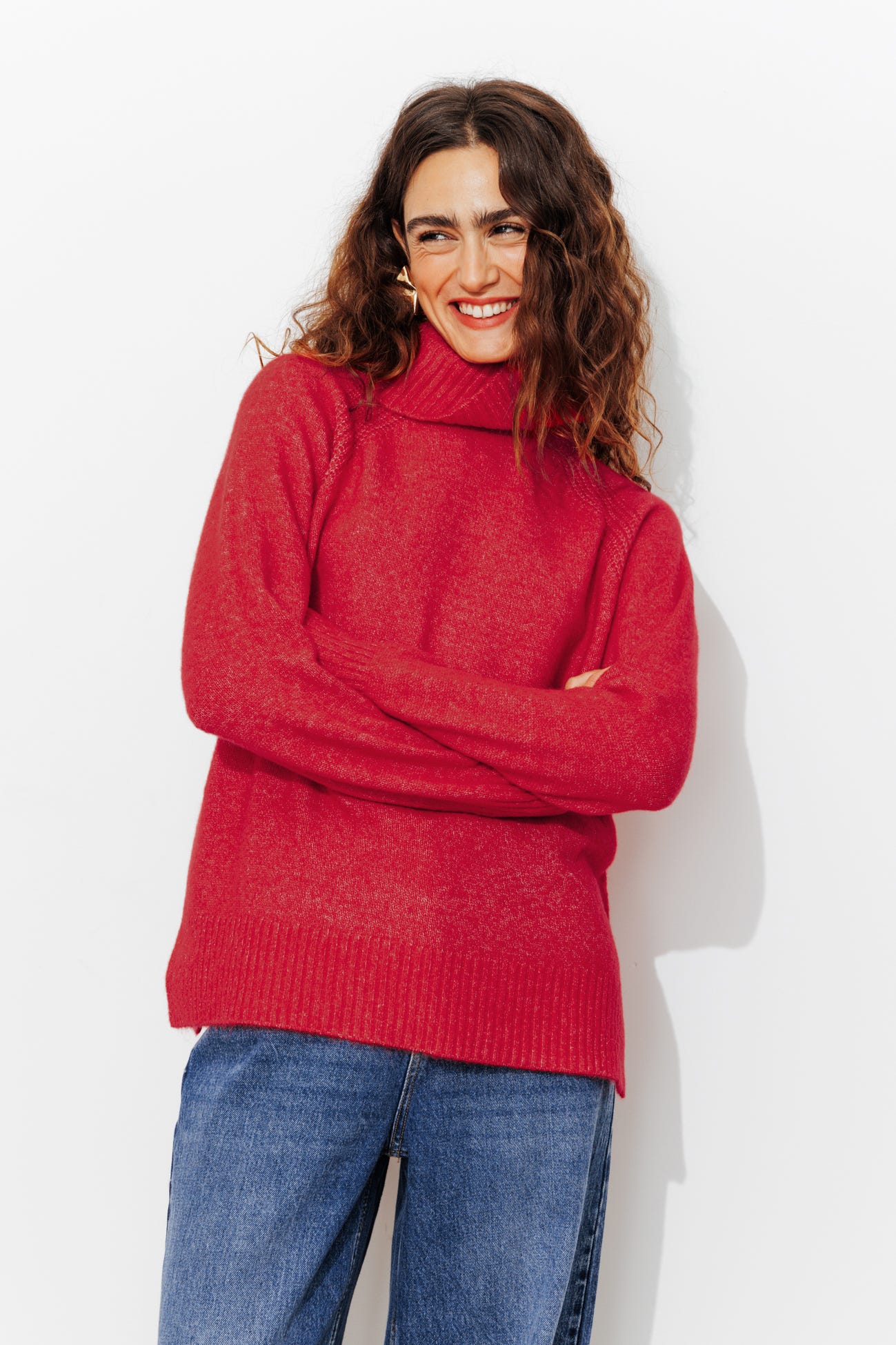 Jersey cuello vuelto