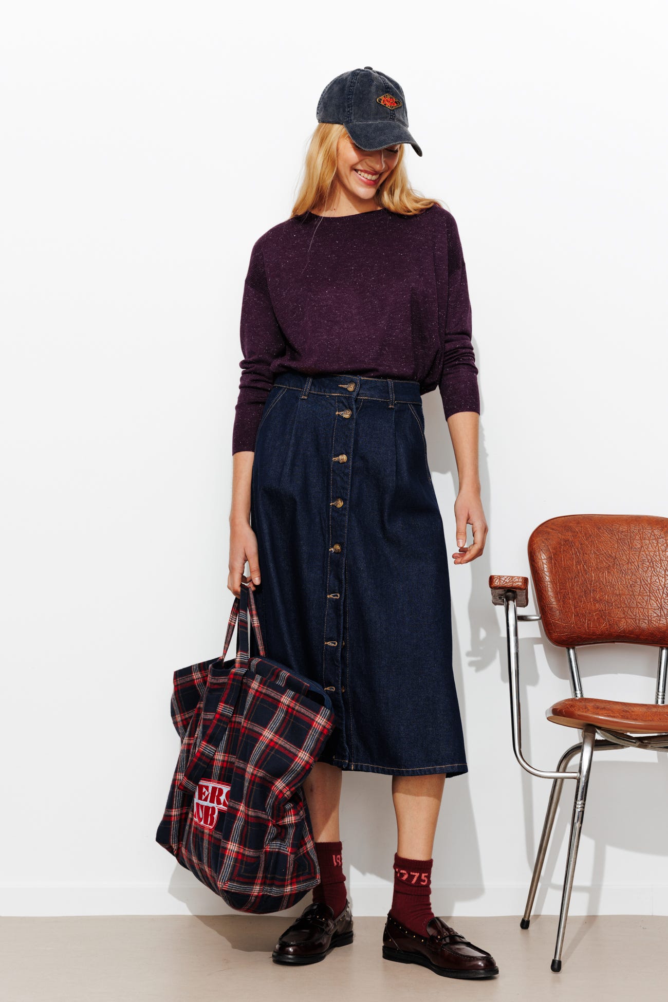 Jersey fino oversize brillo