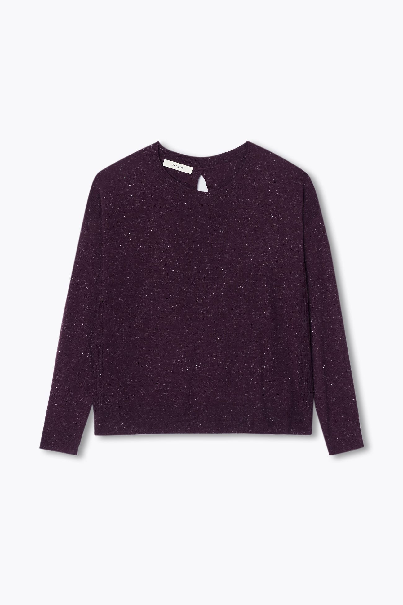 Jersey fino oversize brillo