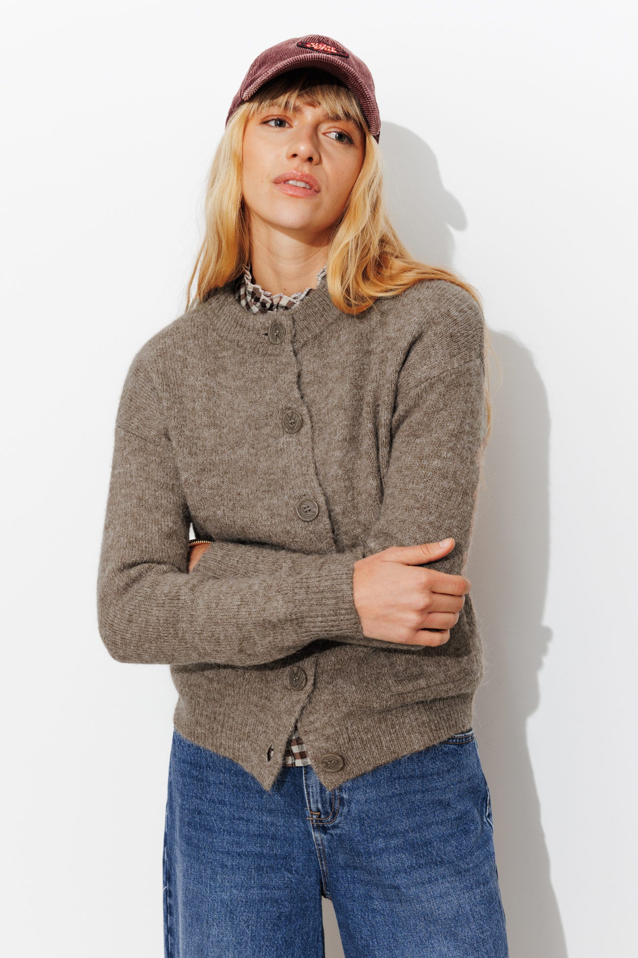Cárdigan oversize