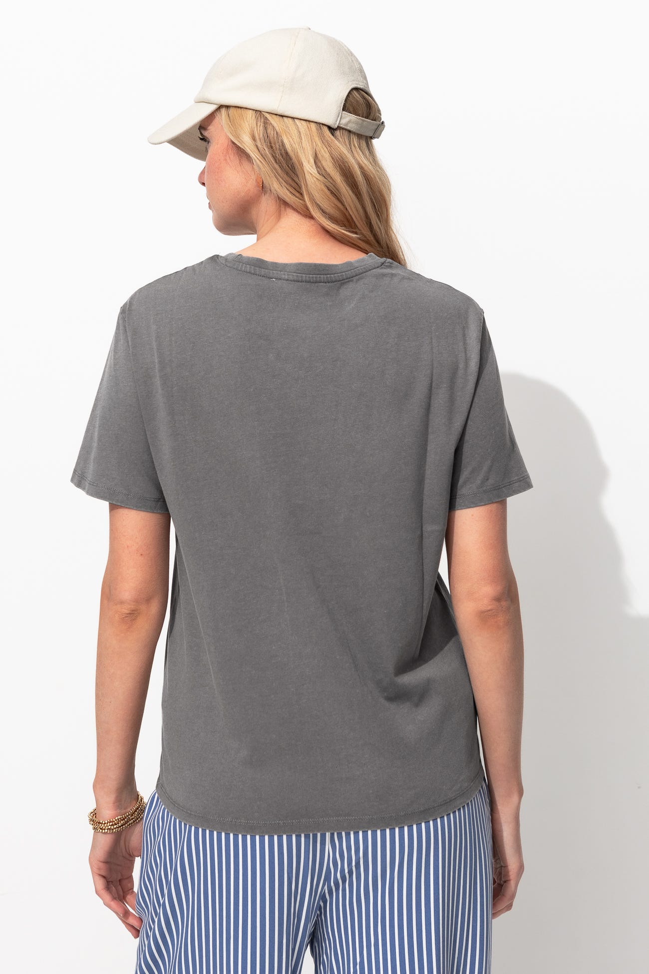 T-shirt motif coeur paillettes