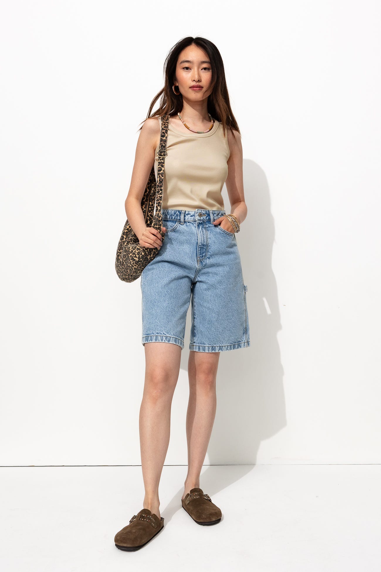 Geripptes Tanktop