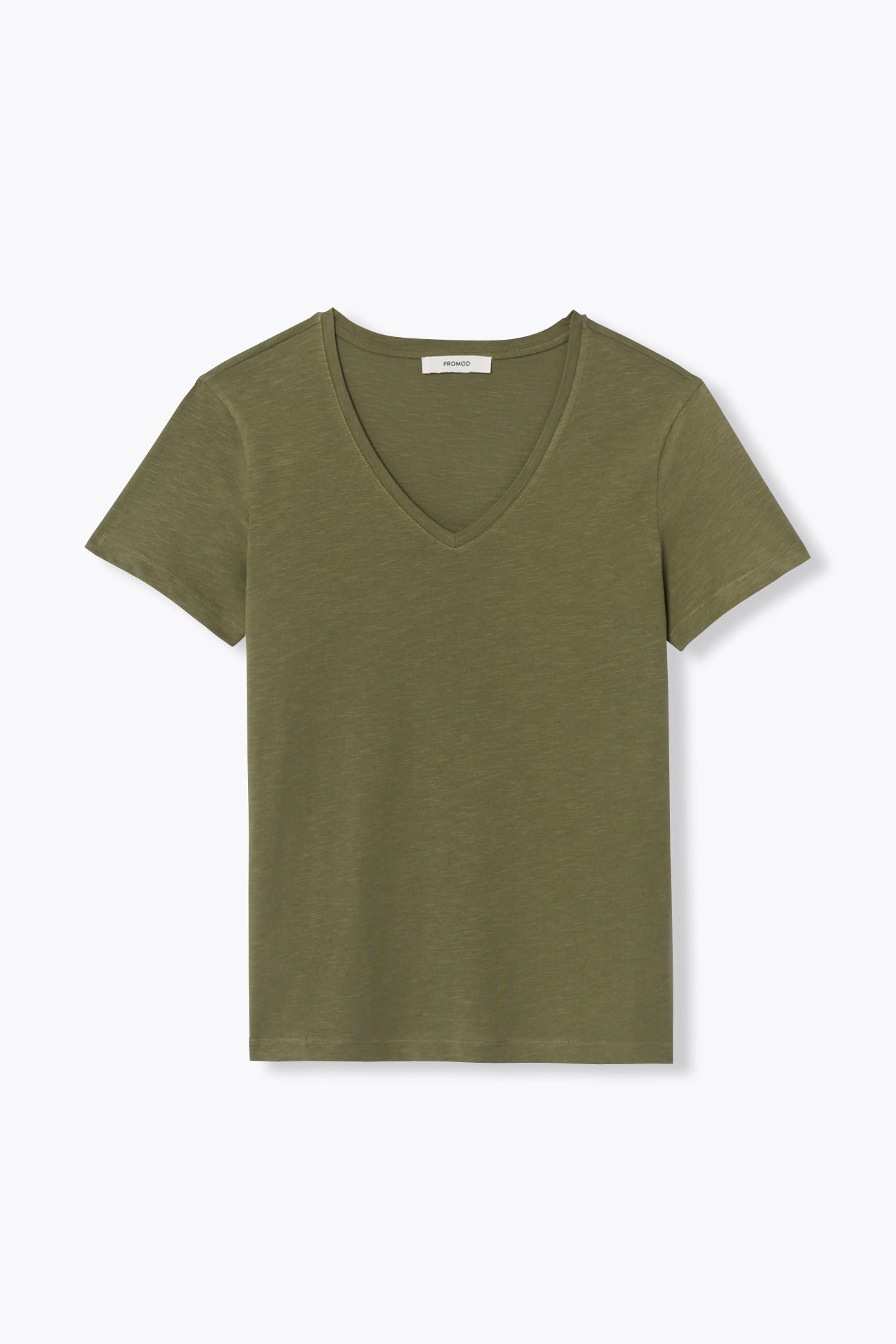 T-shirt con scollo a V