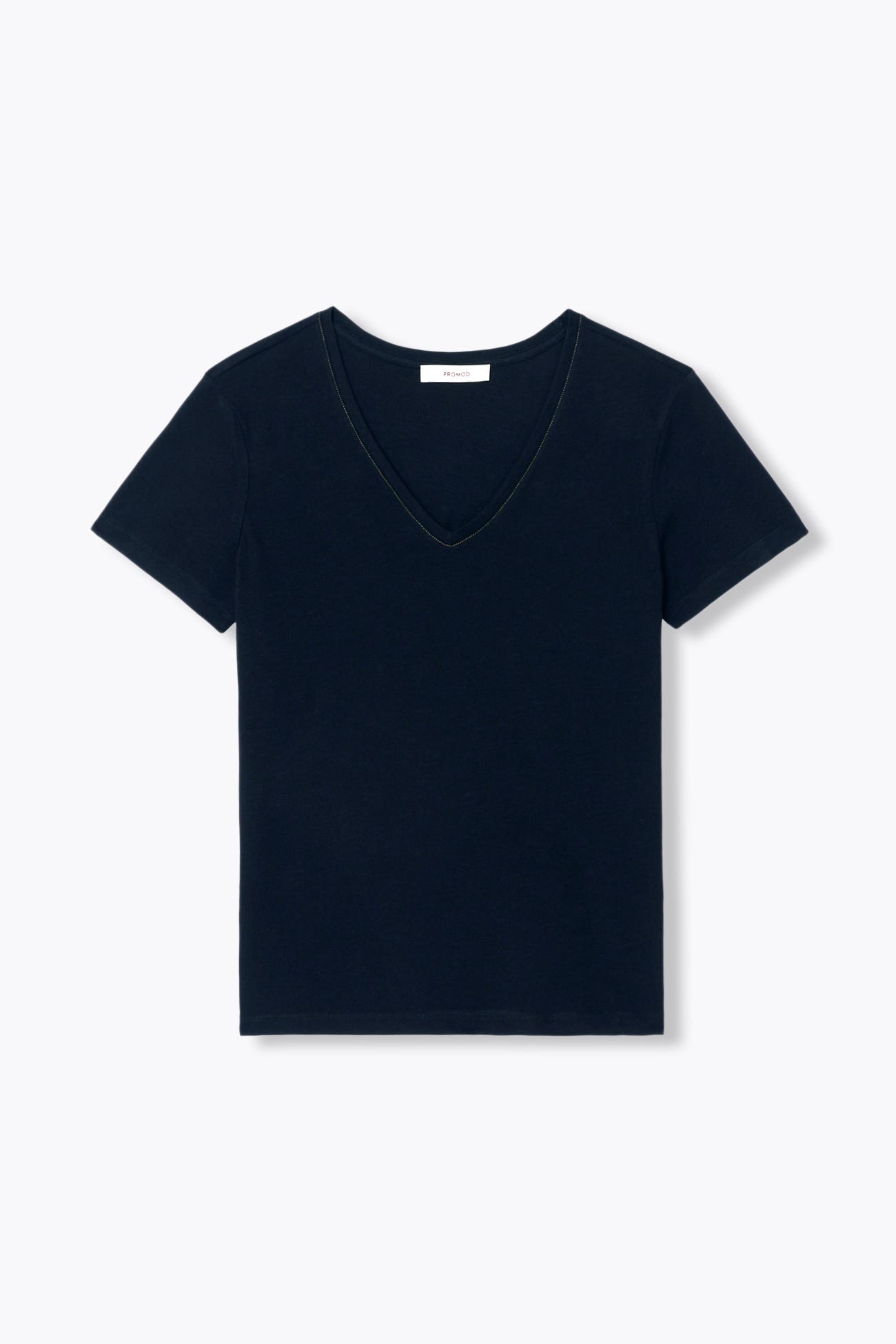 T-shirt col V Femme
