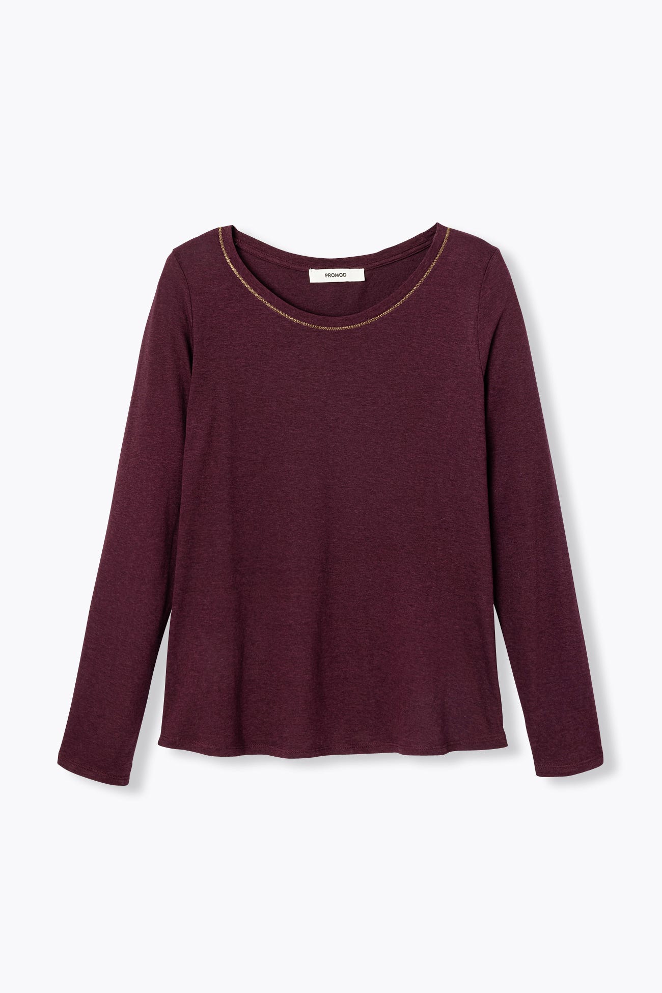 T-shirt col rond Femme