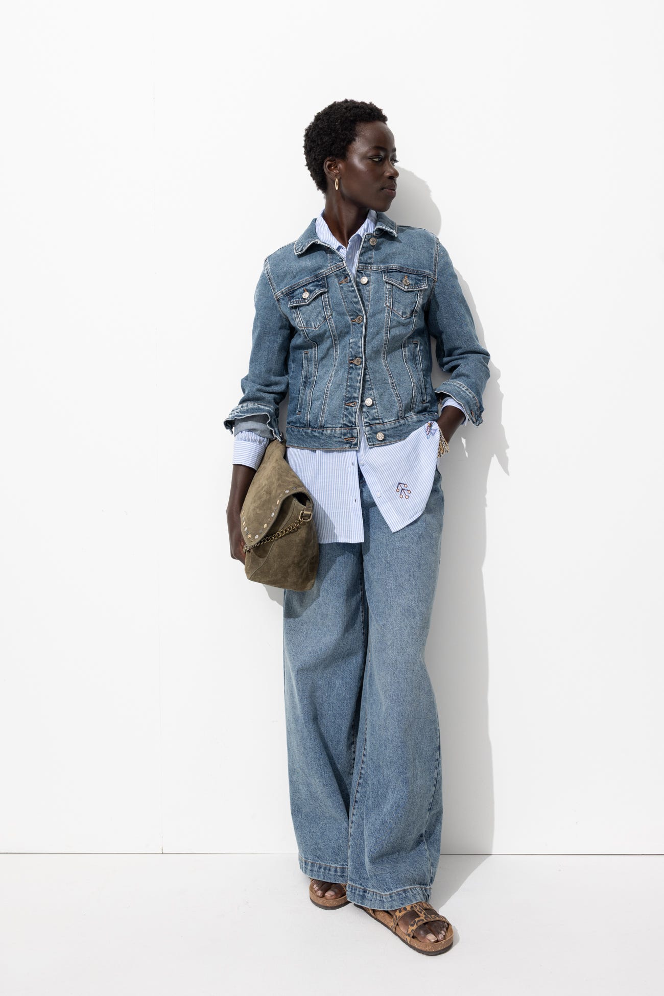Veste en jean Femme