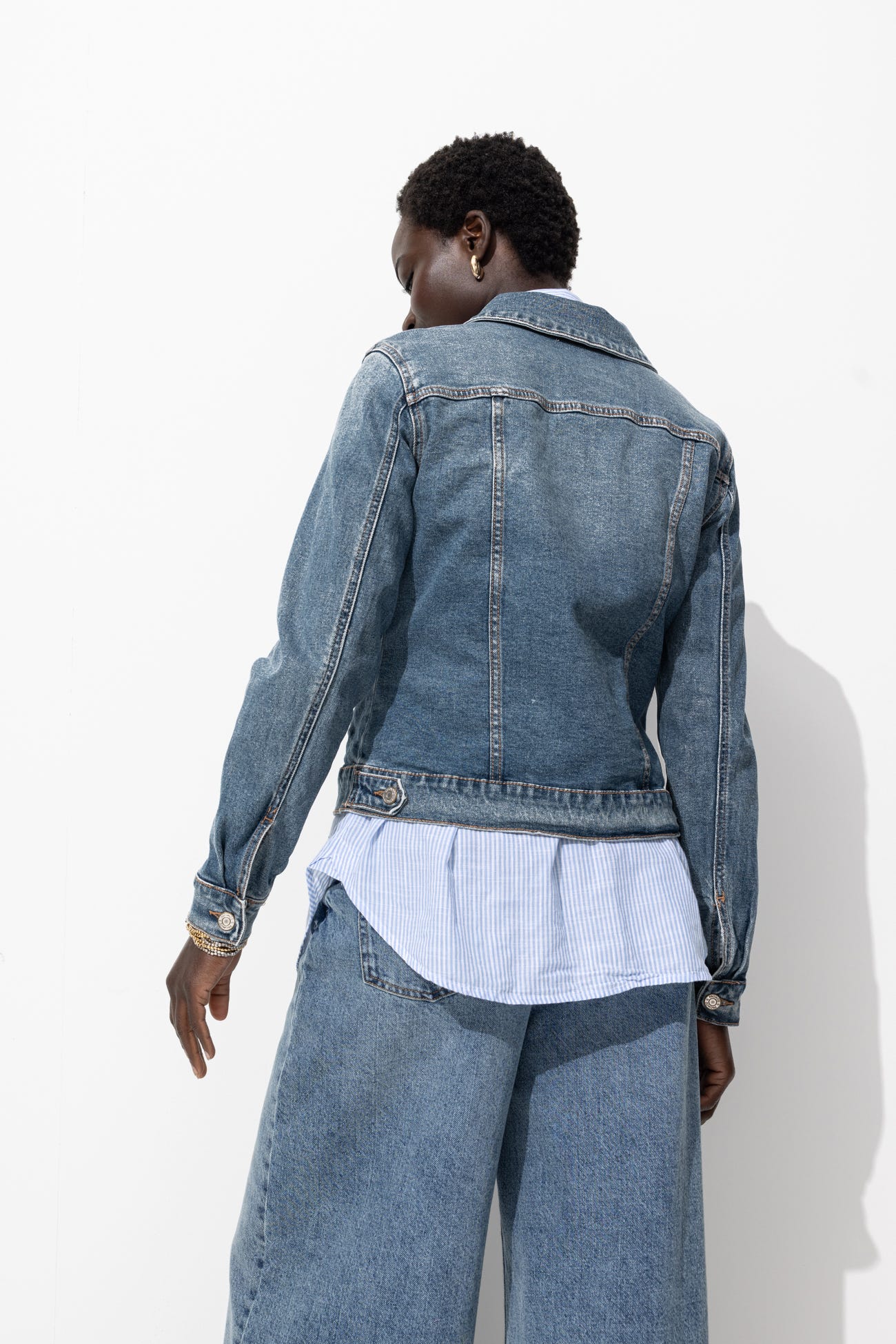 Veste en jean Femme