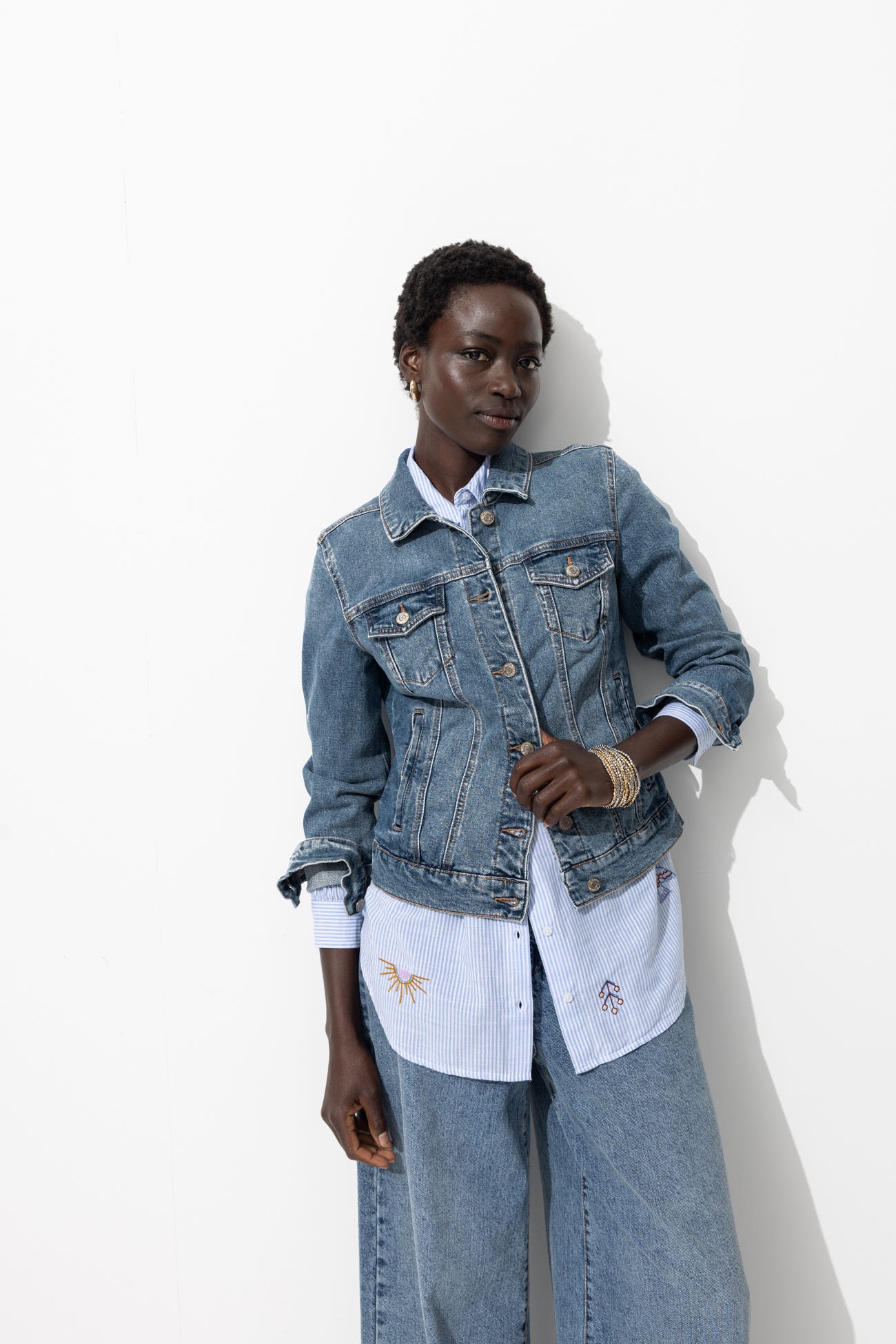 Veste en jean Femme