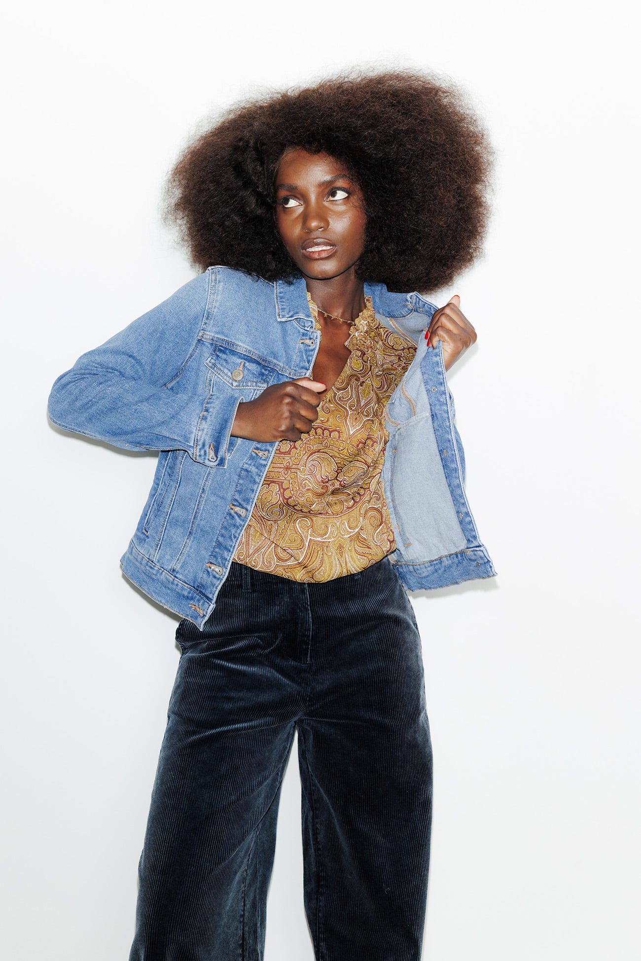 Veste en jean Femme