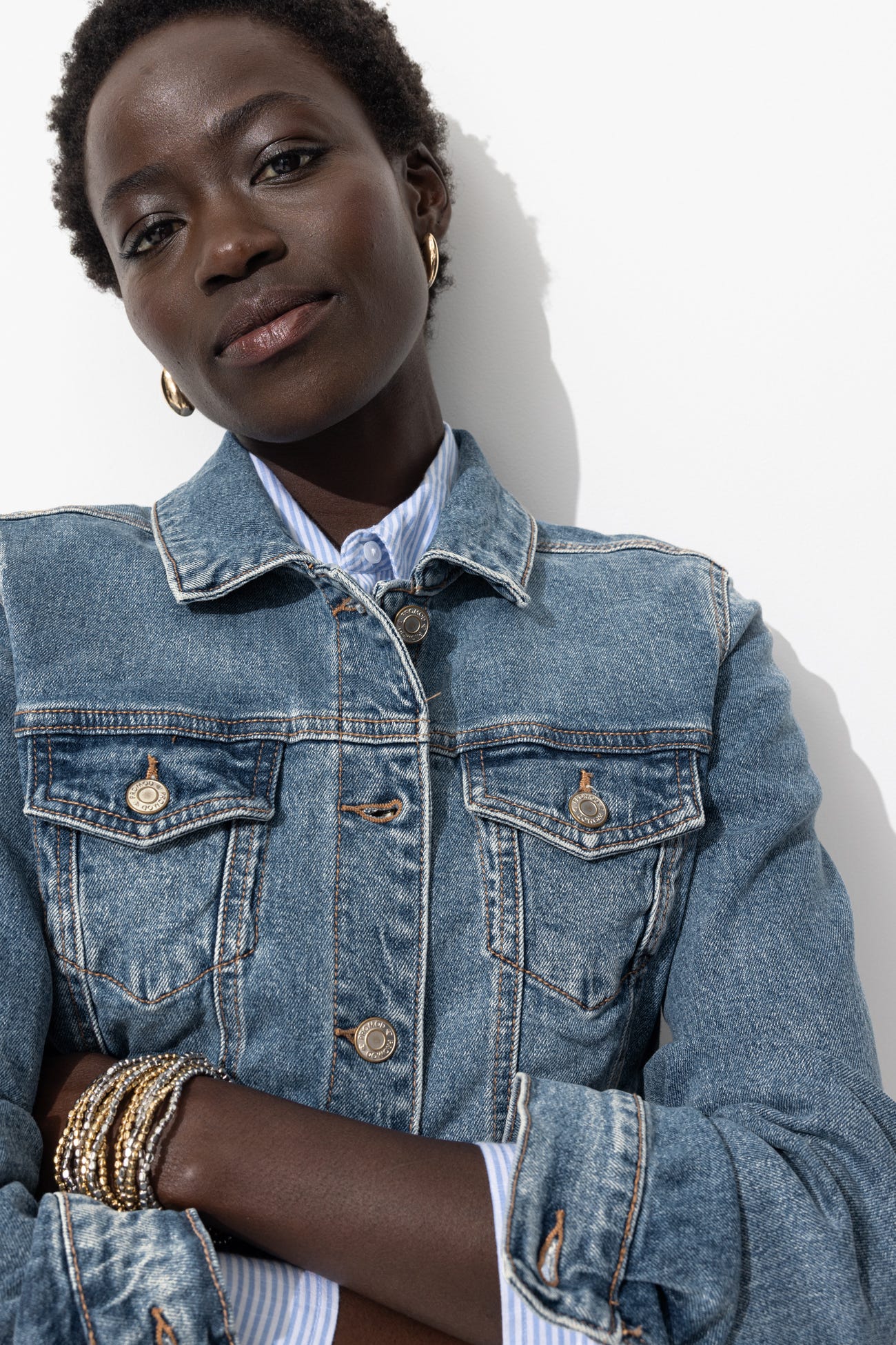 Veste en jean Femme