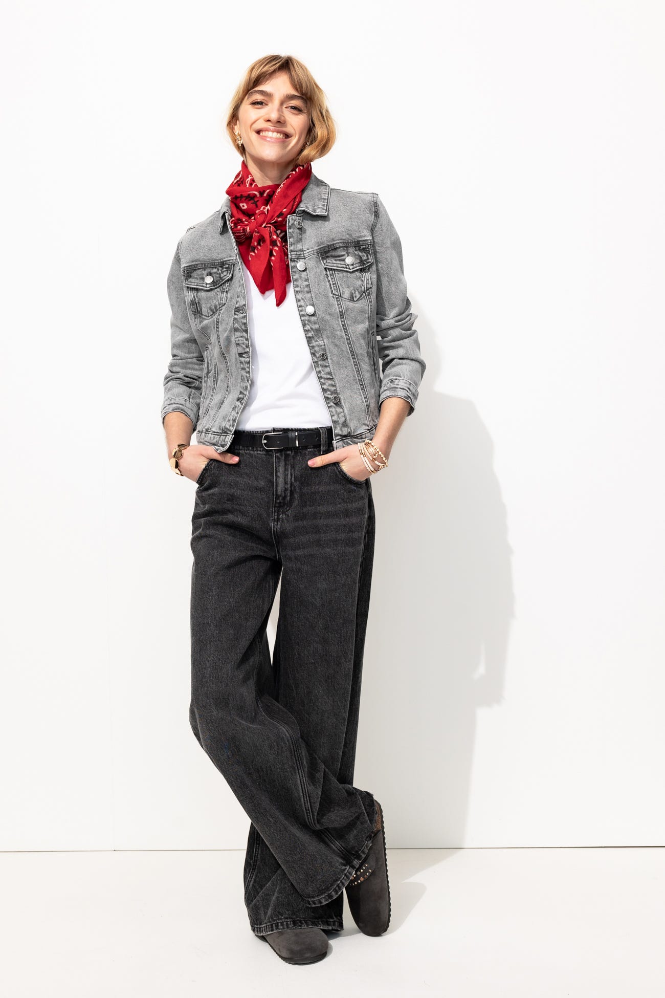 Veste en jean Femme