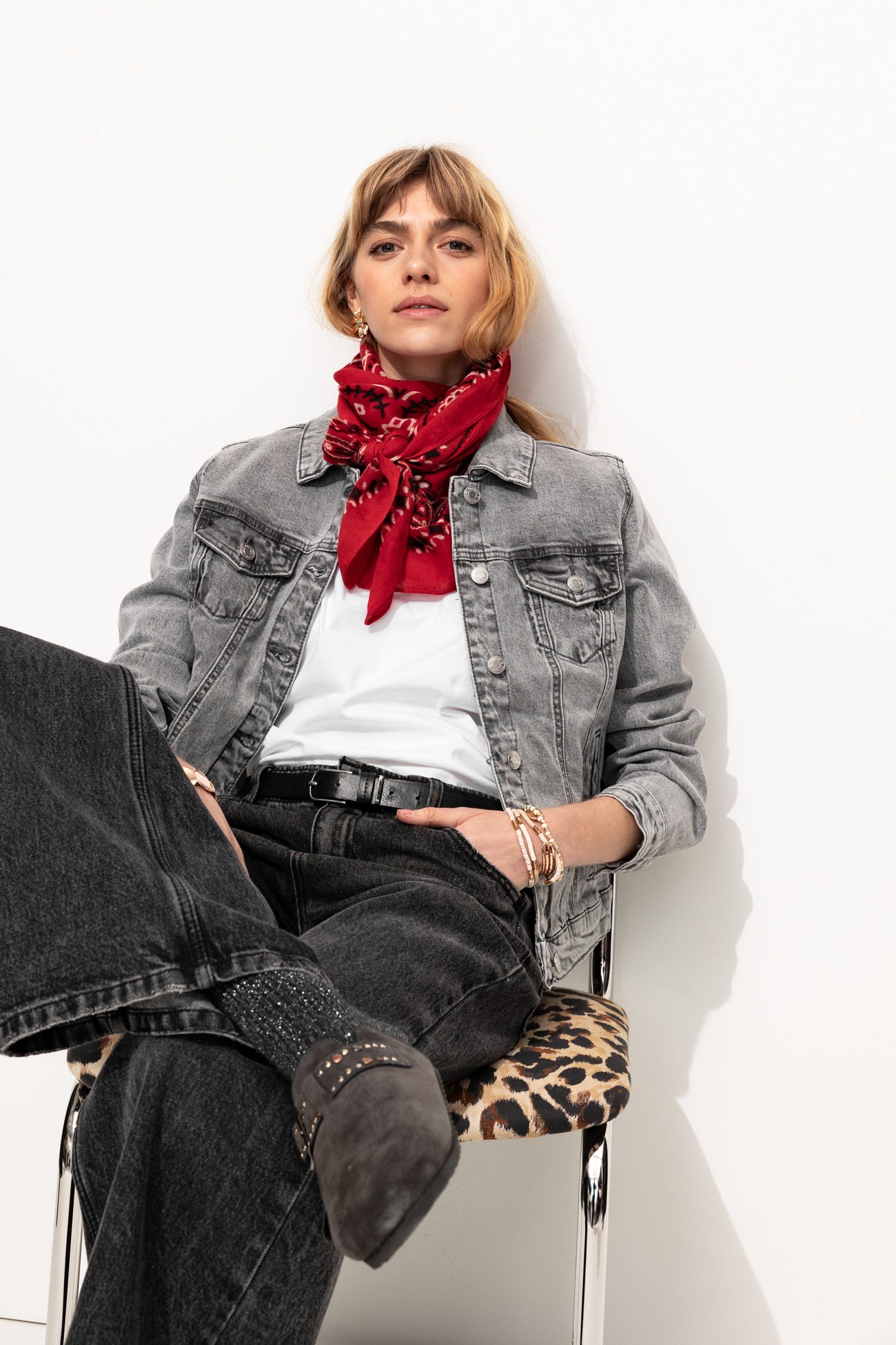 Veste en jean Femme