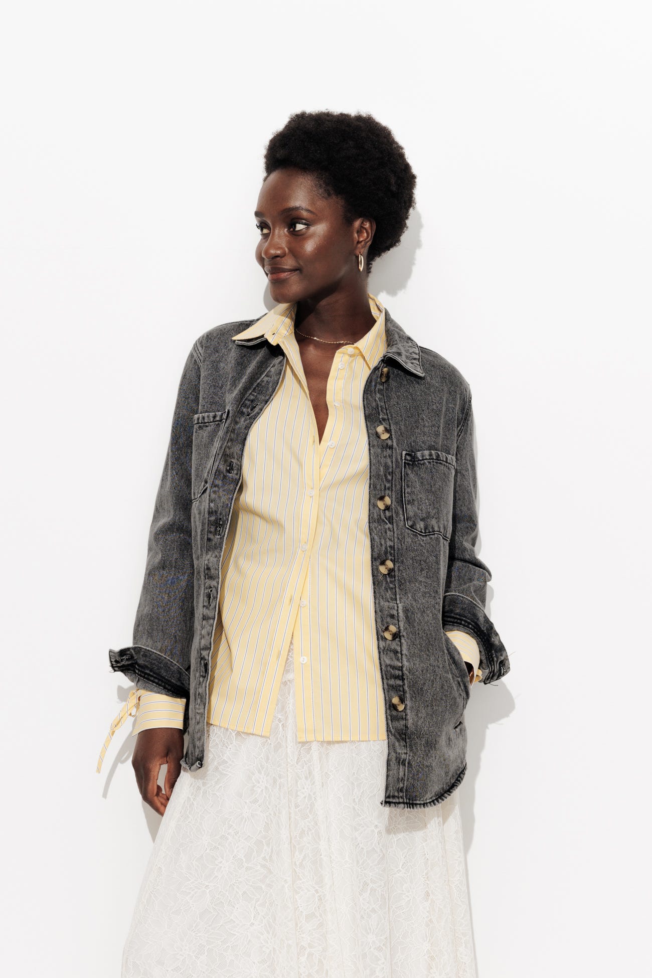 ALMA veste surchemise en jean
