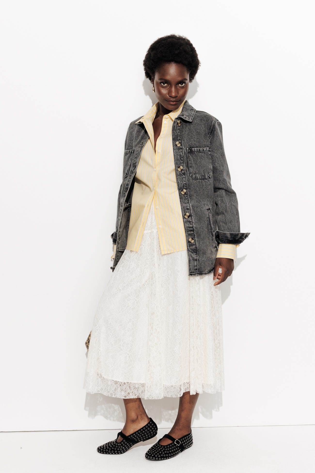 ALMA veste surchemise en jean