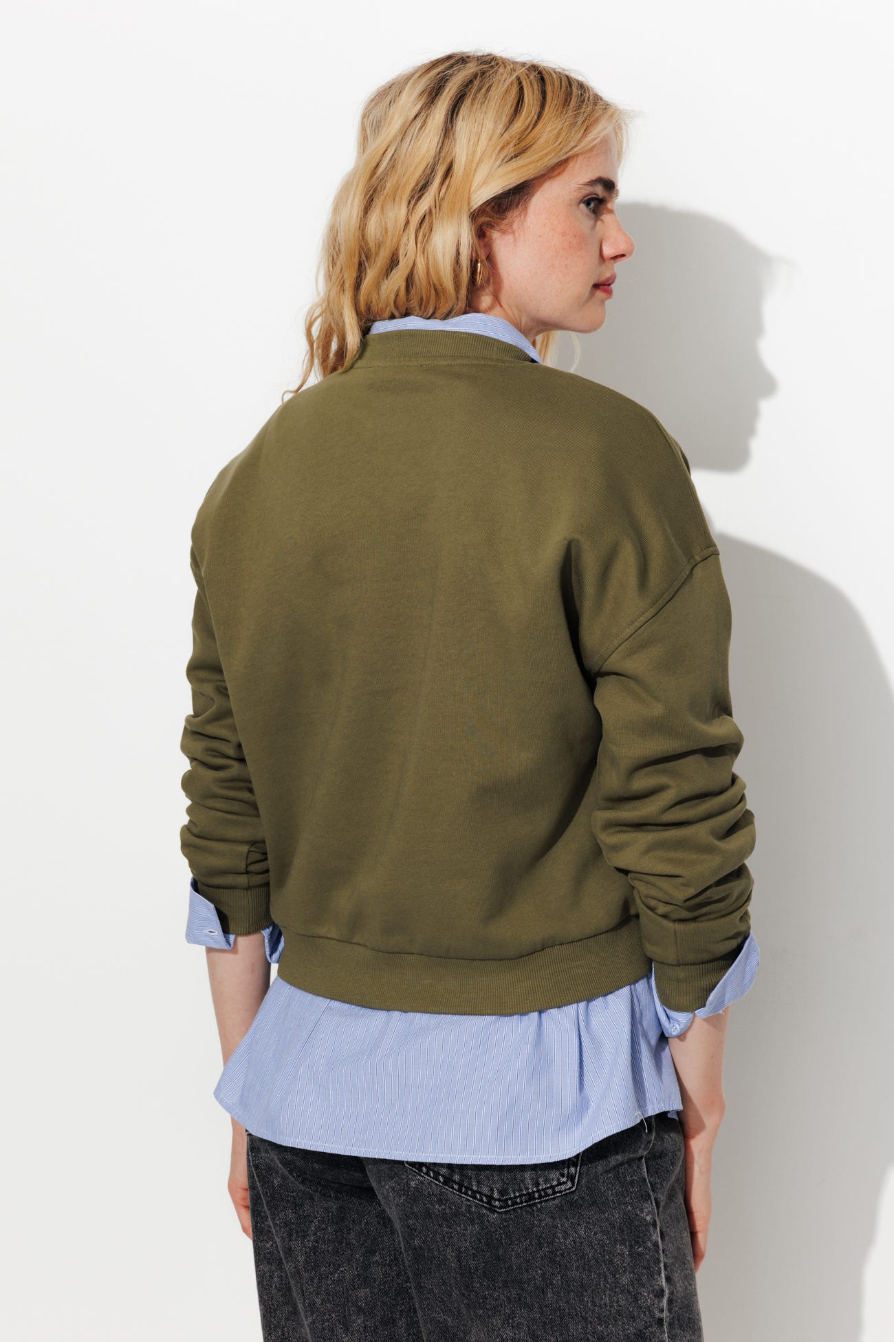 Sweat-shirt à paillettes Femme