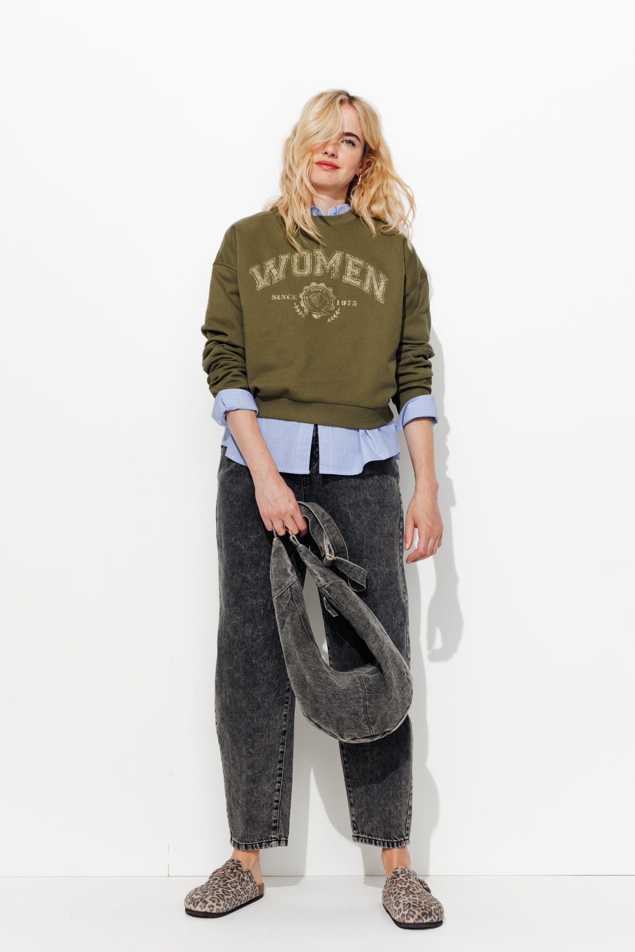 Sweat-shirt à paillettes Femme