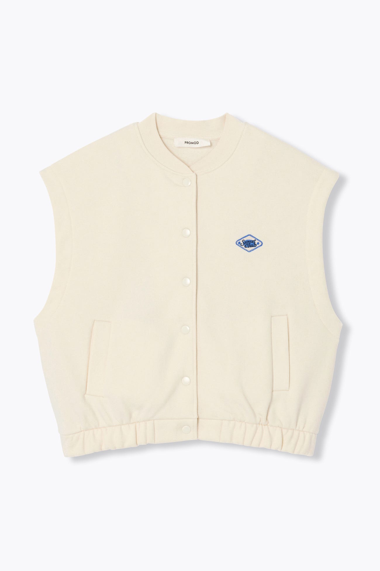 Sweat sans manches en molleton