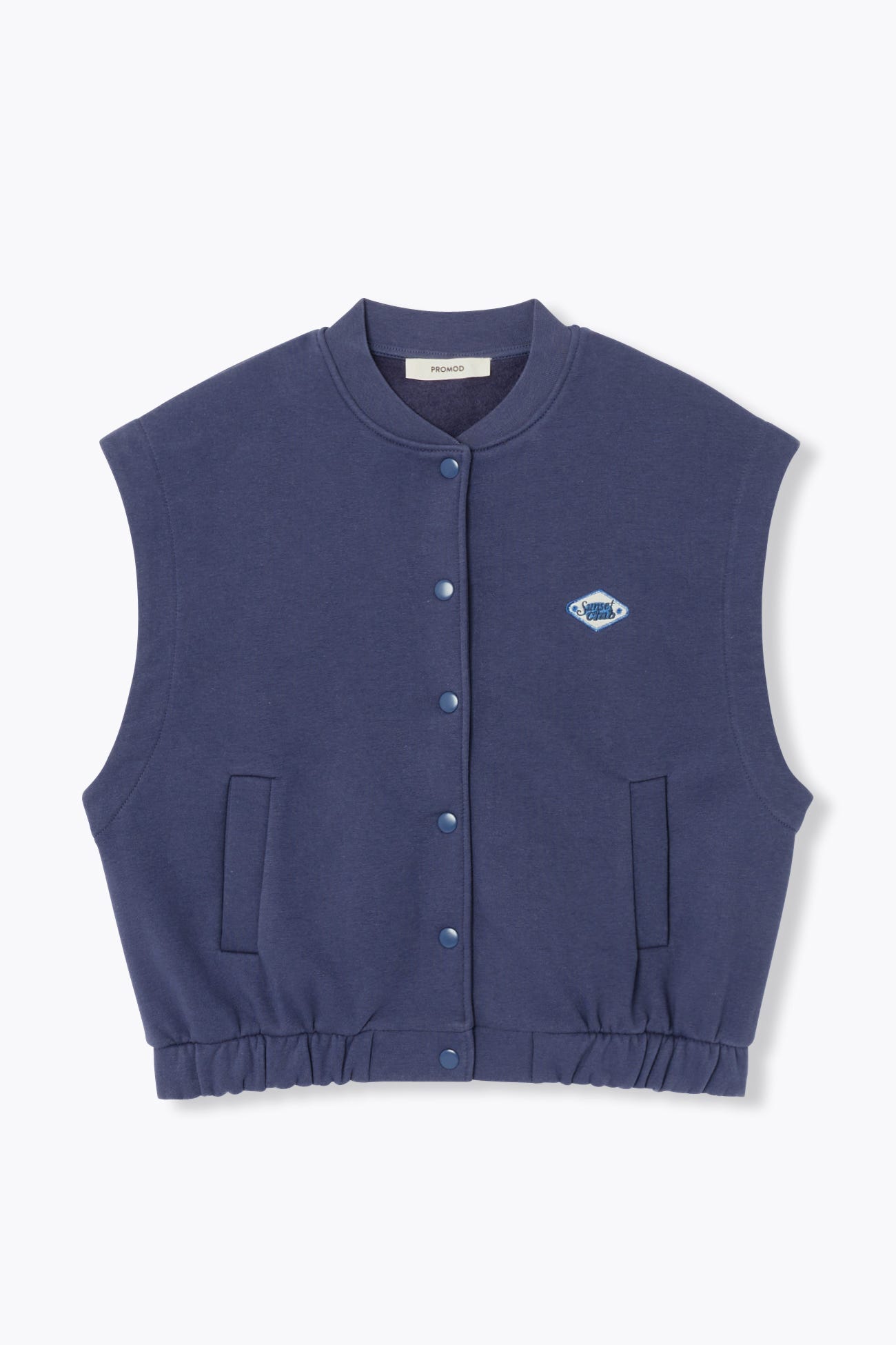 Sweat sans manches en molleton