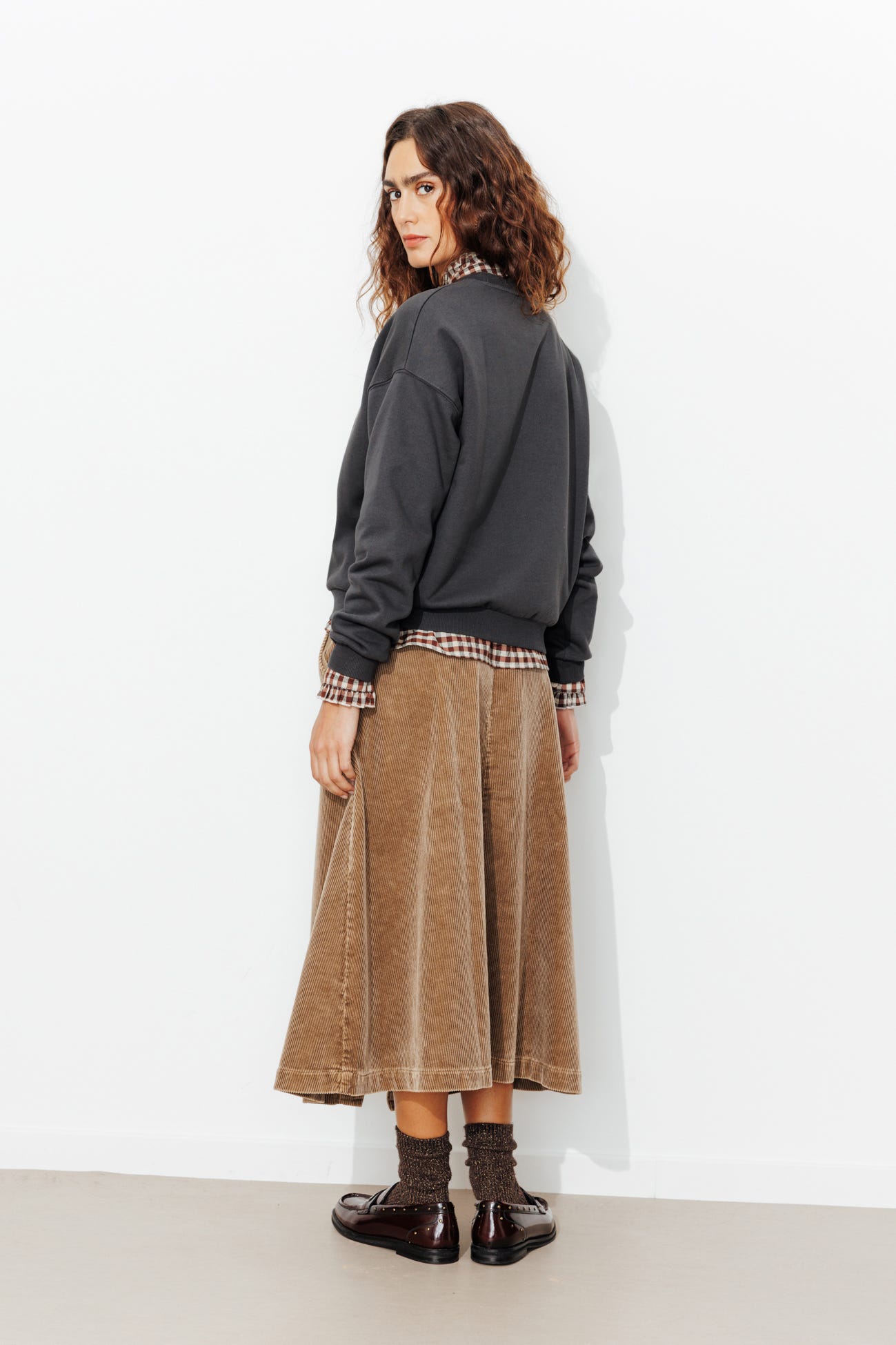 Sweat-shirt AMOUR paillettes