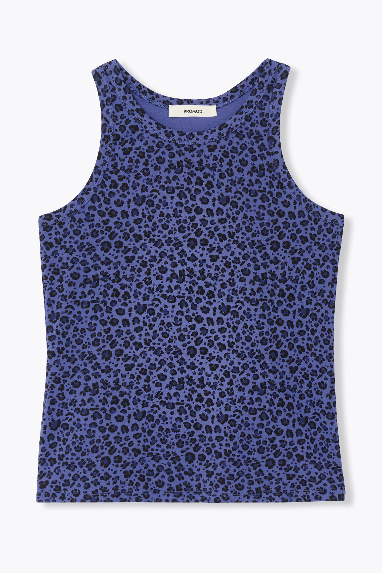 Leopard sleeveless top