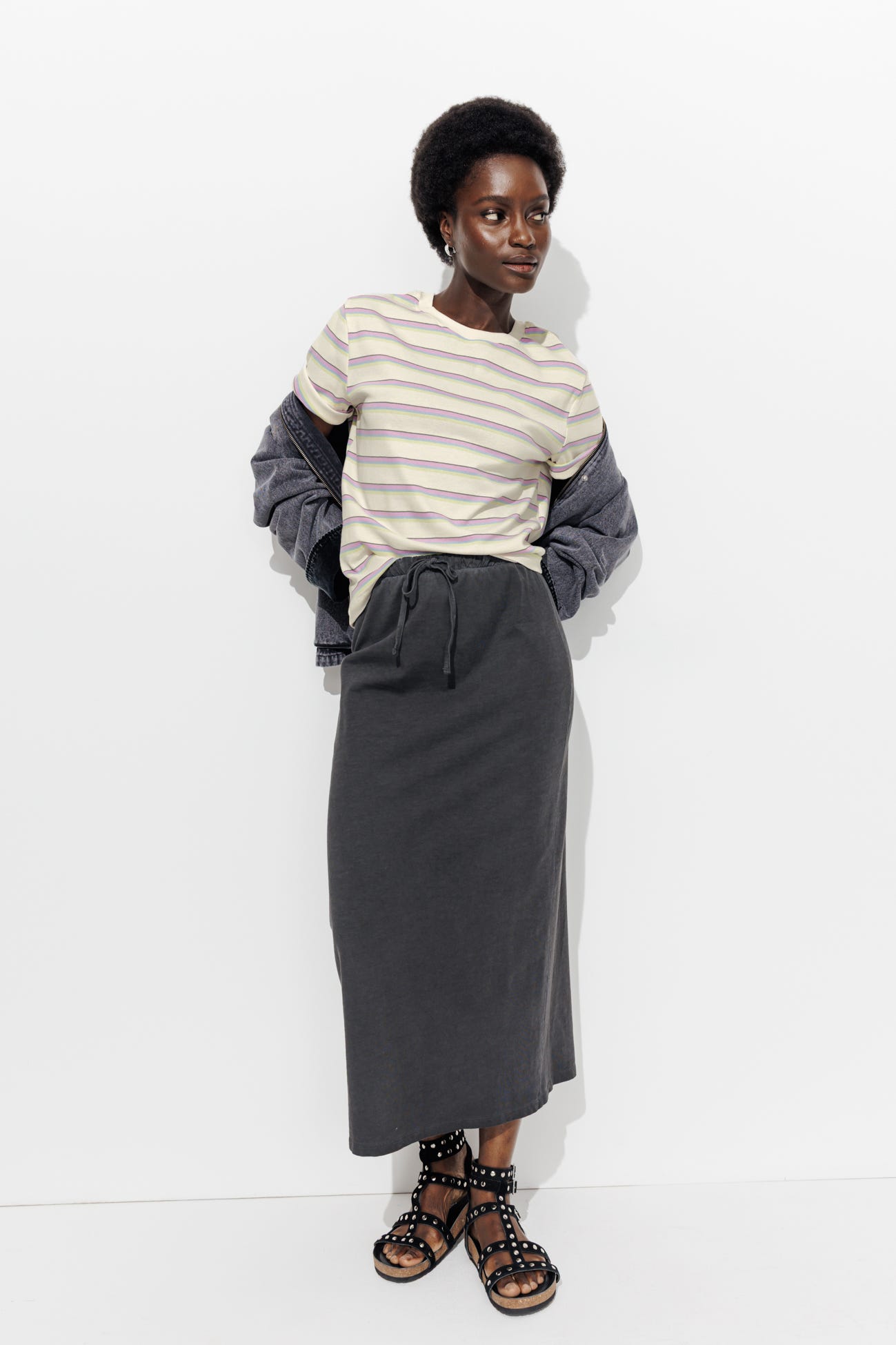 T-shirt rayé Femme