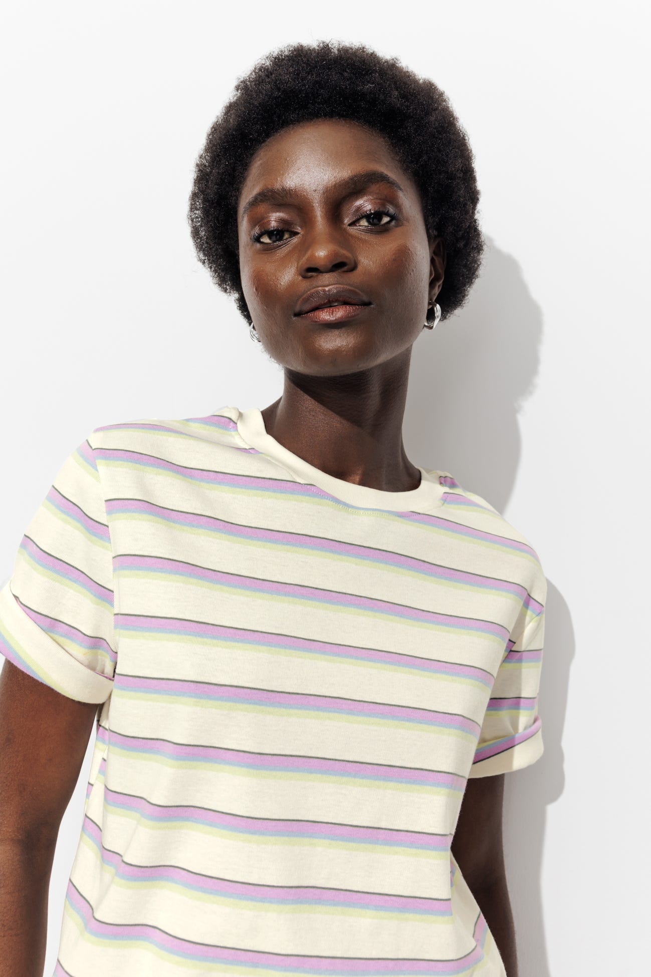 T-shirt rayé Femme