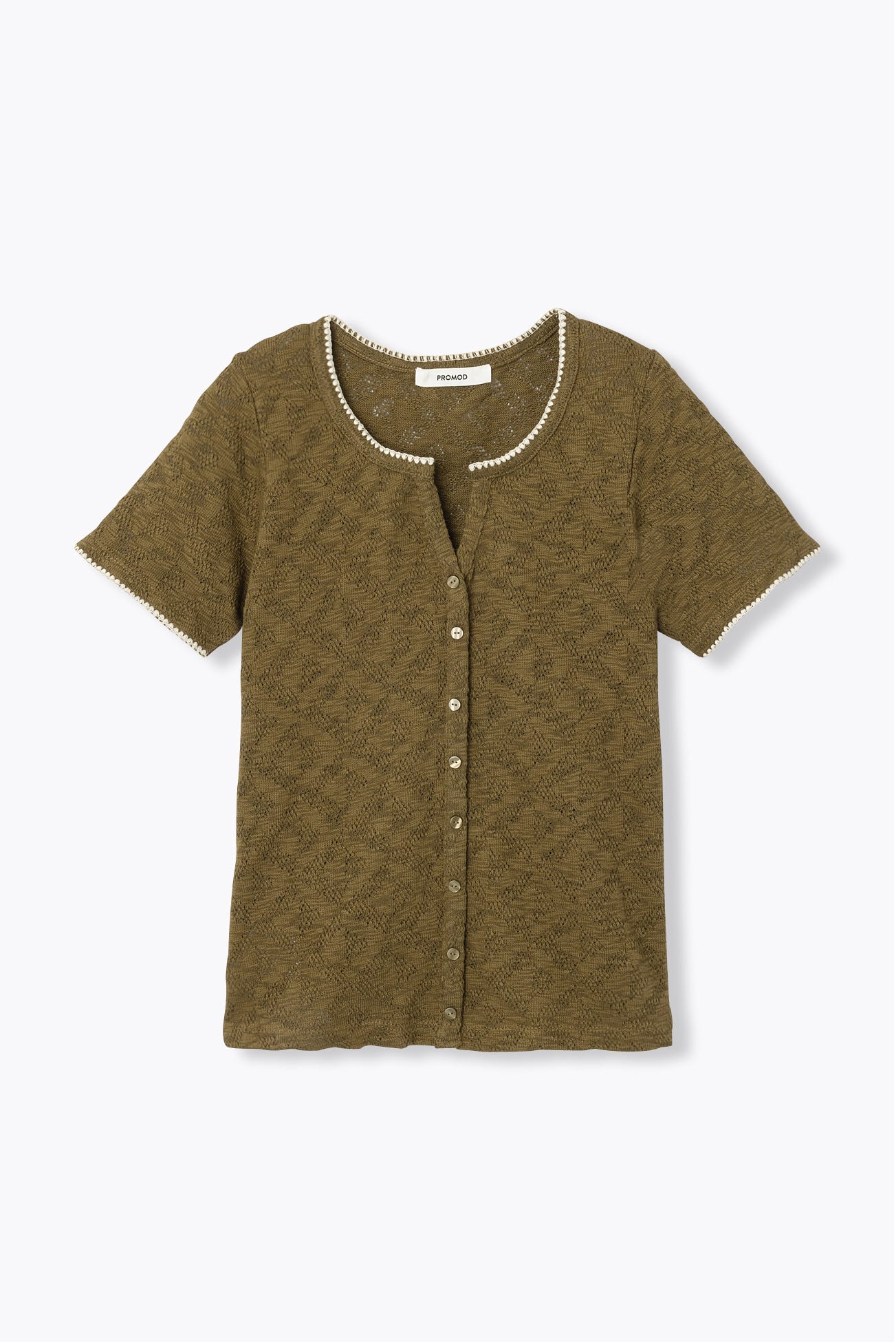 Camiseta punto pointelle