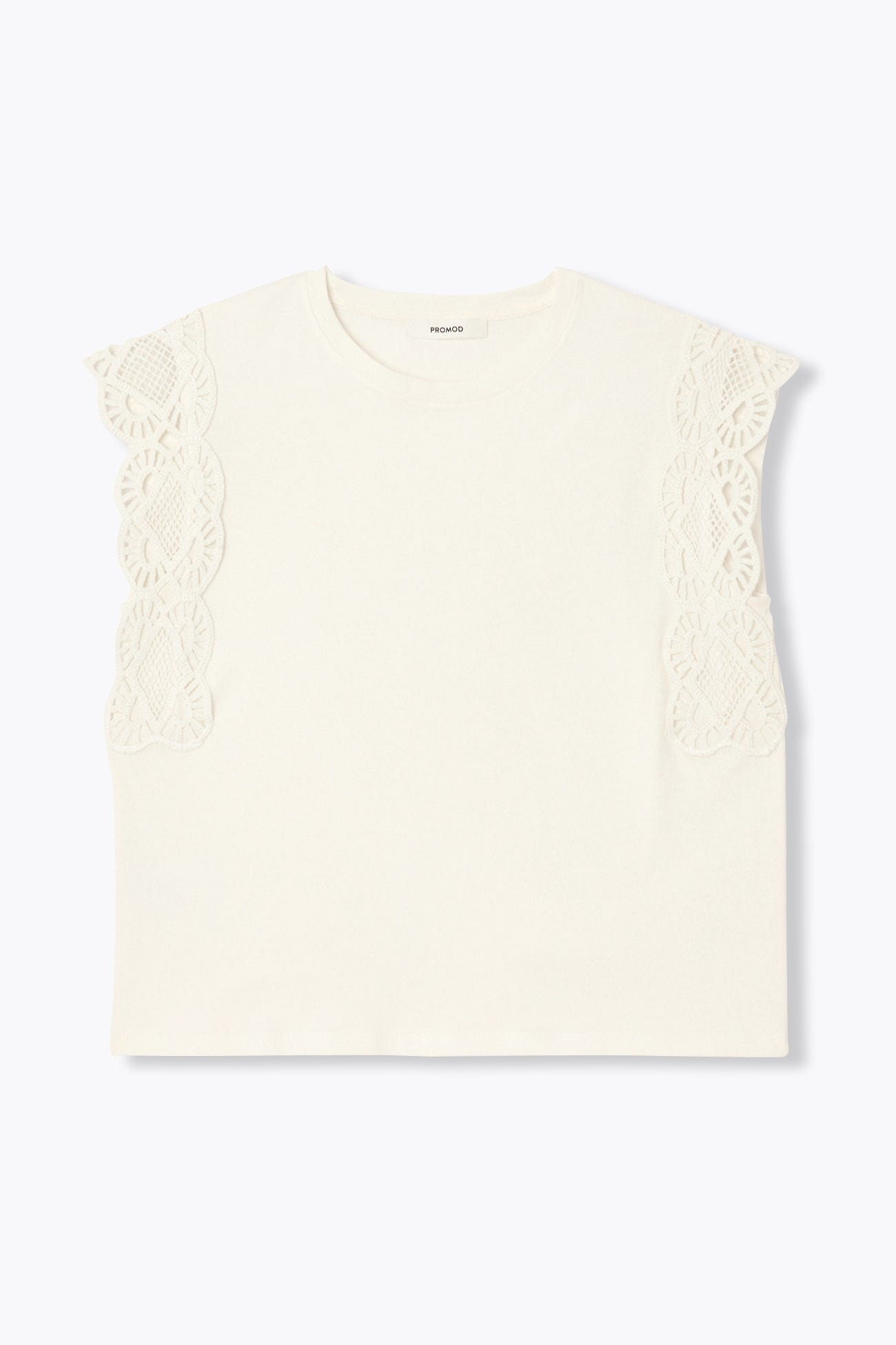 Macramé detail vest top