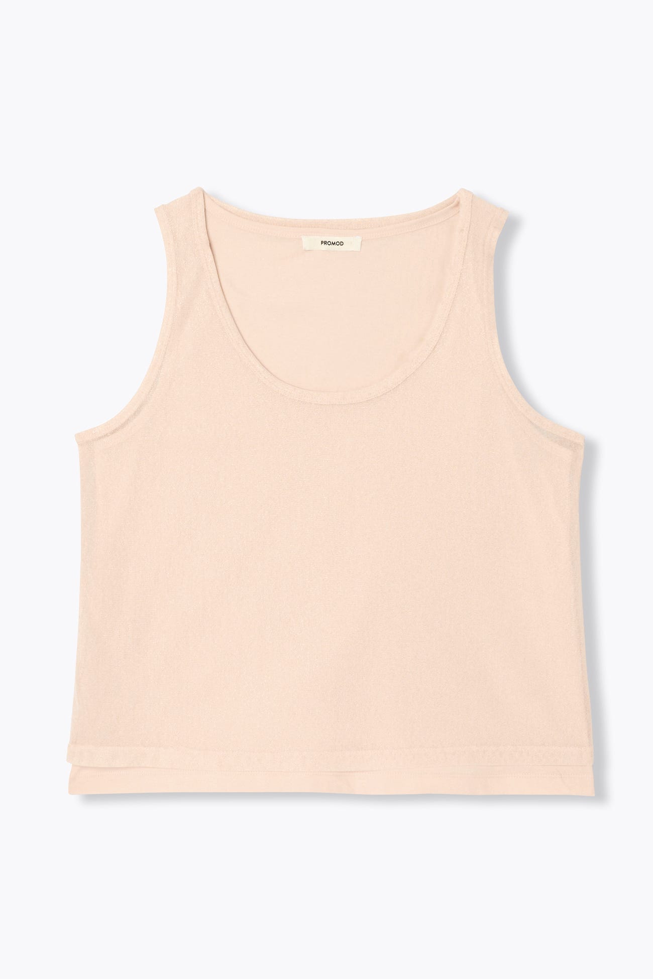 Top con brillos