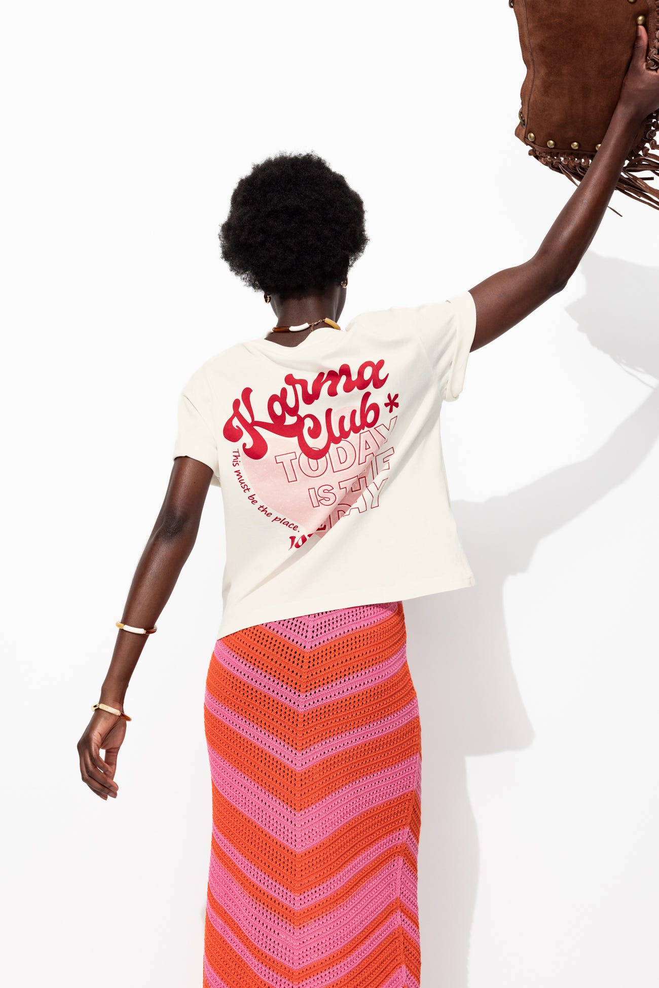 T-shirt à message love