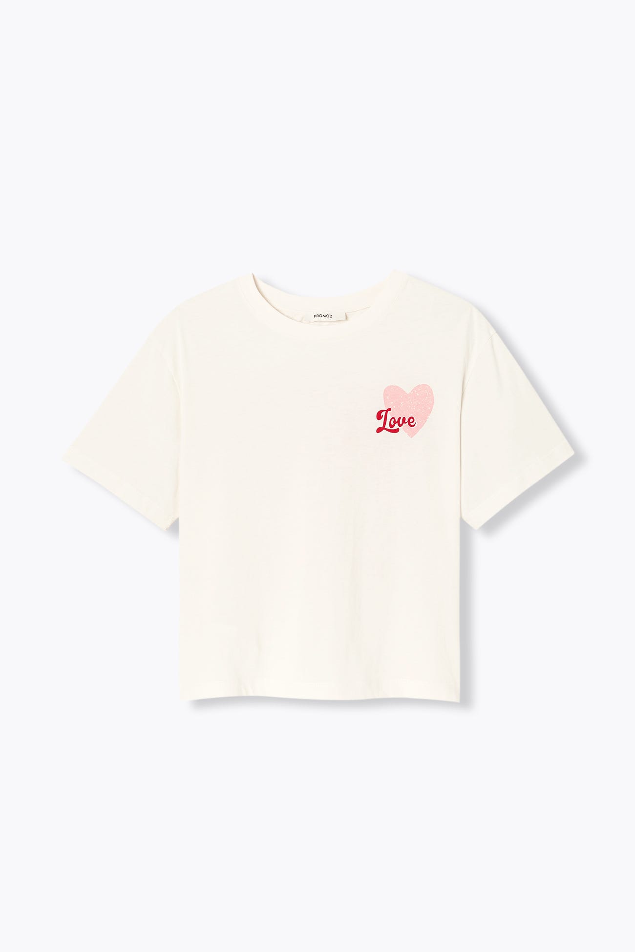T-shirt à message love