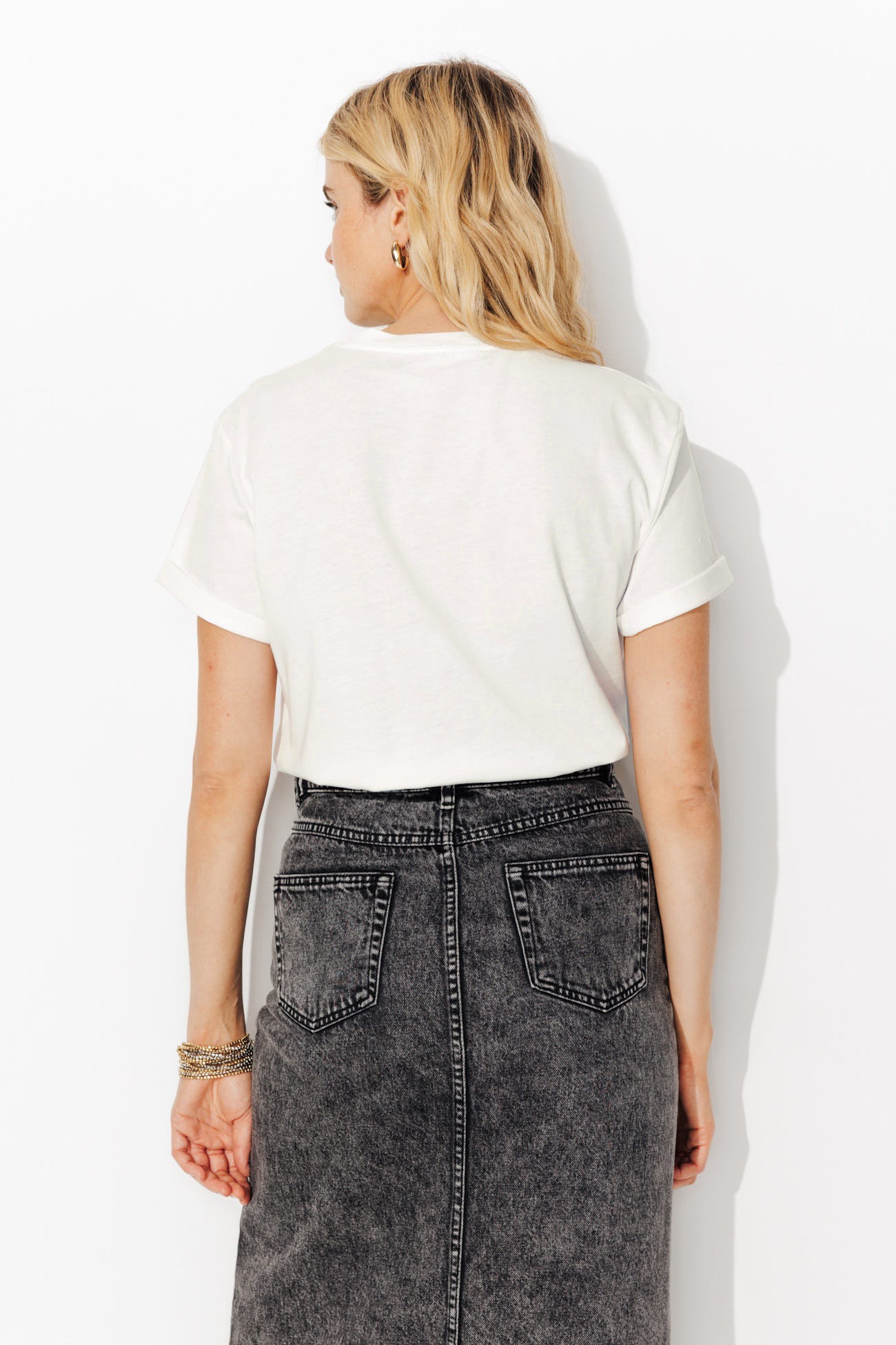 T-shirt à message Femme