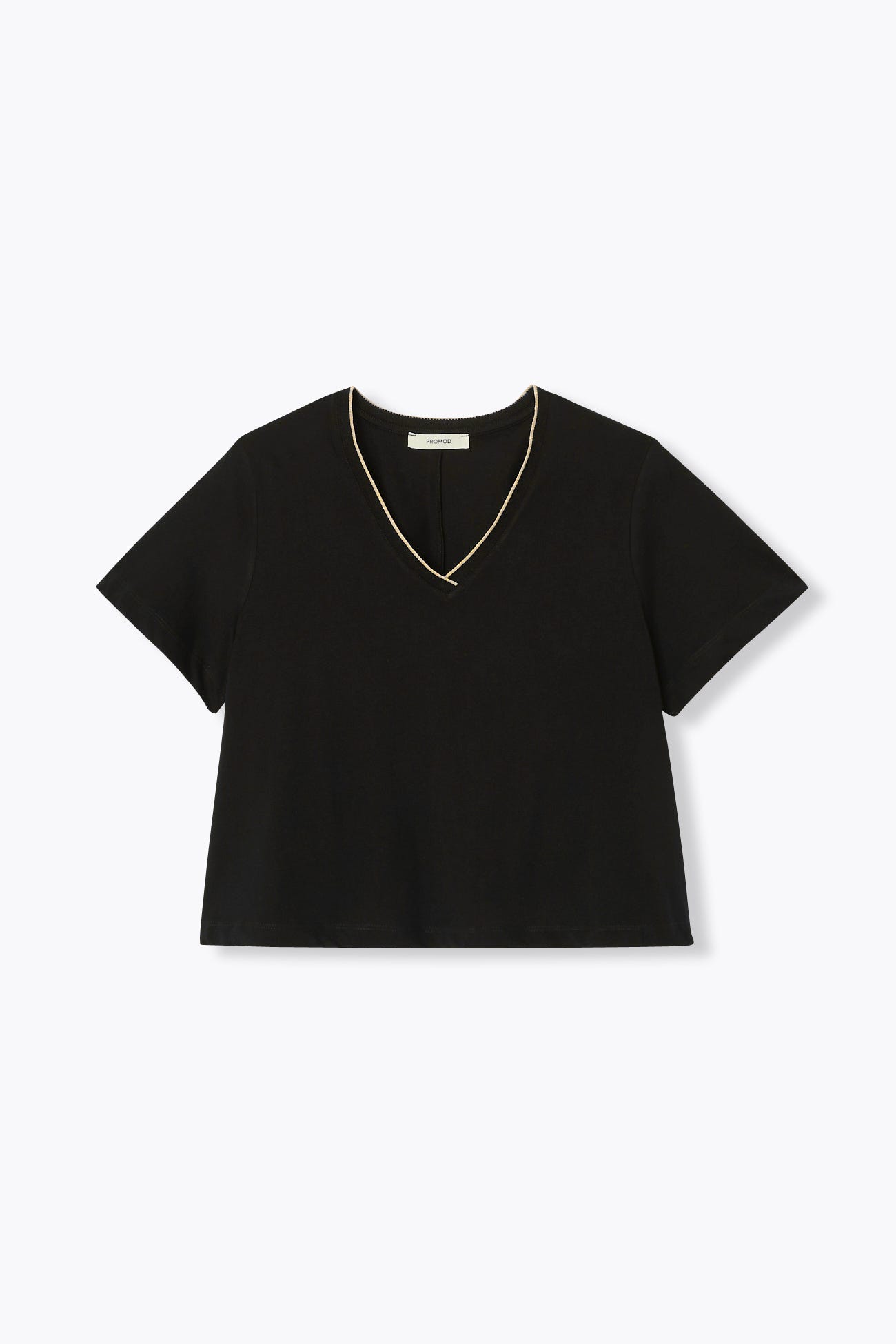 T-shirt col V Femme